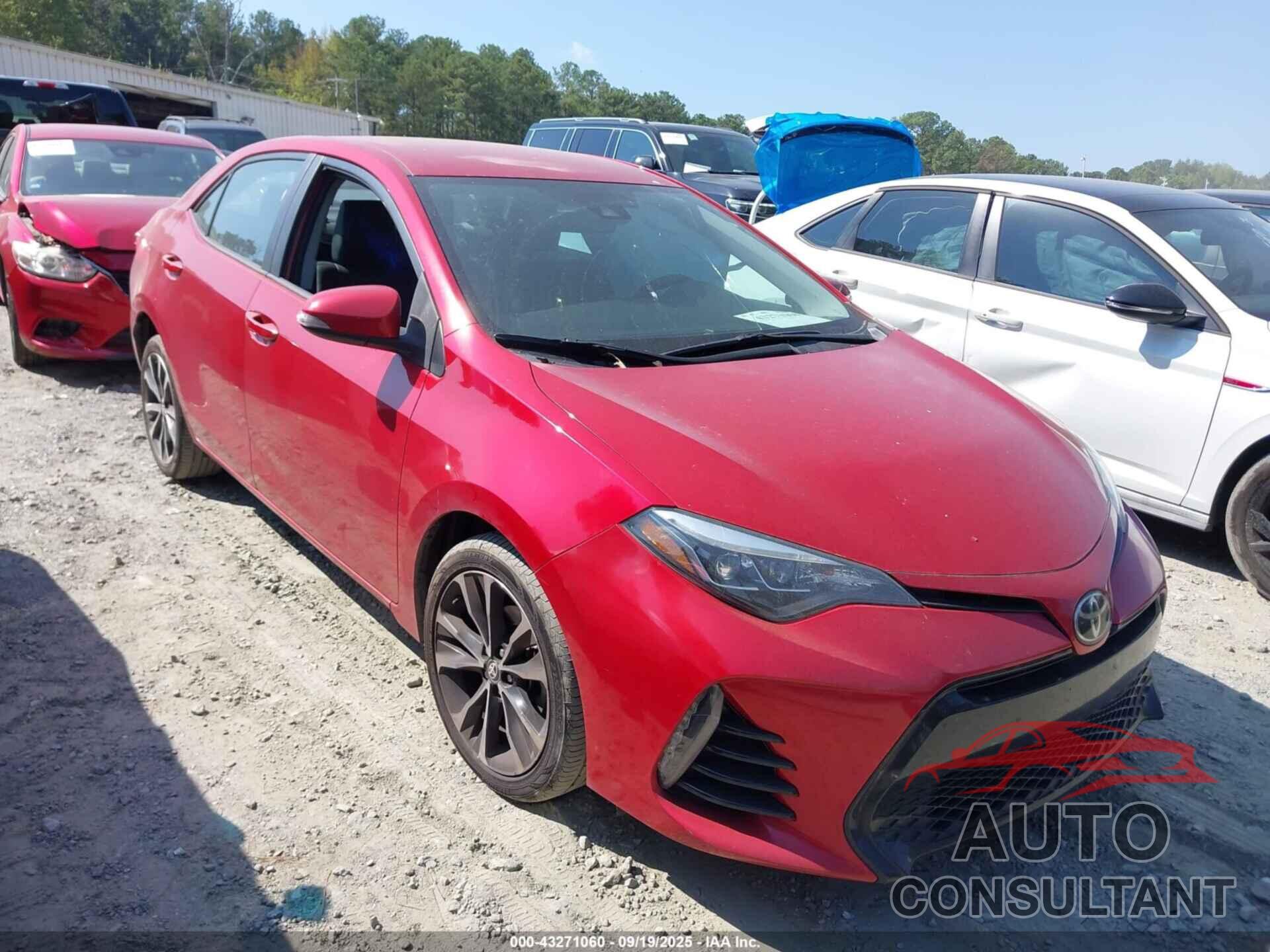 TOYOTA COROLLA 2018 - 2T1BURHE9JC010972