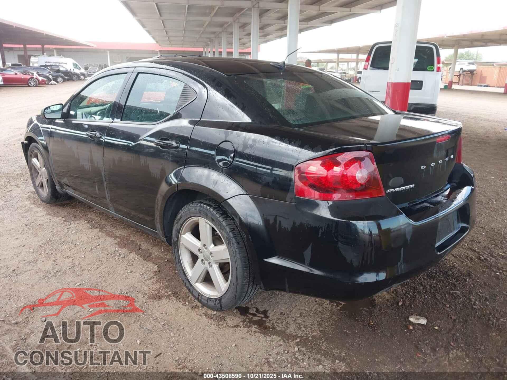 DODGE AVENGER 2013 - 1C3CDZAB6DN529892