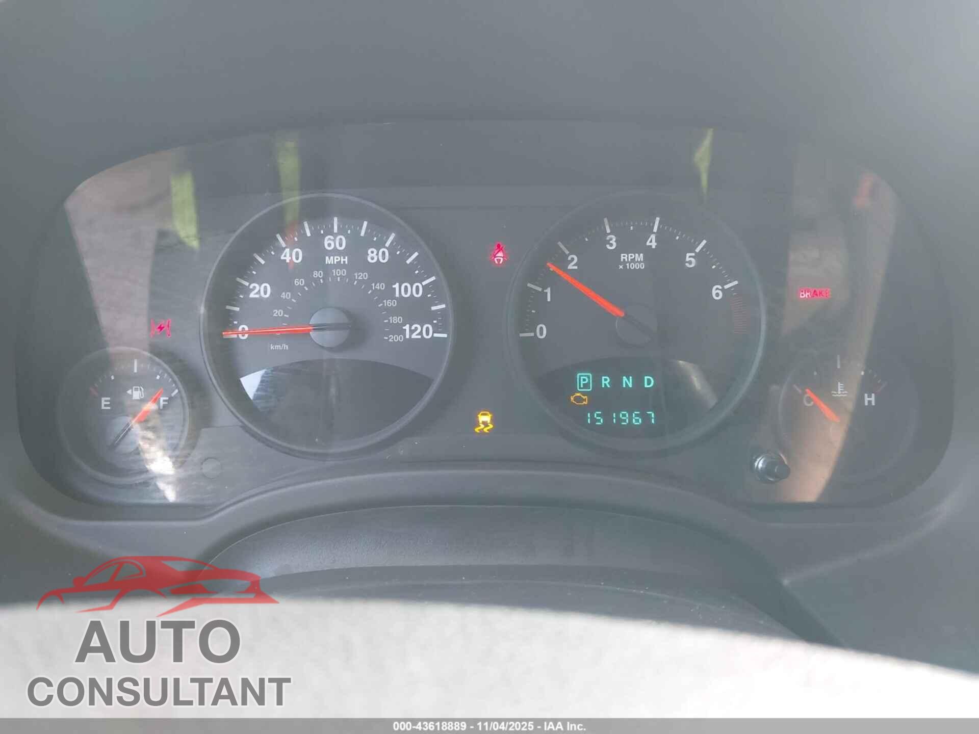 JEEP COMPASS 2009 - 1J4FT47B99D187366