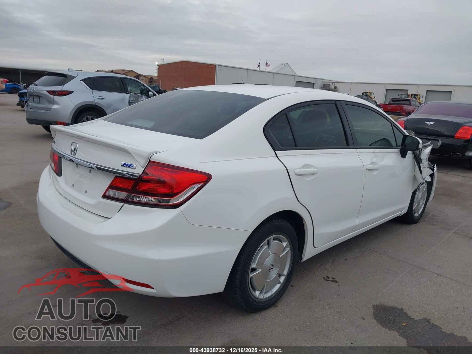 HONDA CIVIC 2014 - 2HGFB2F65EH514393