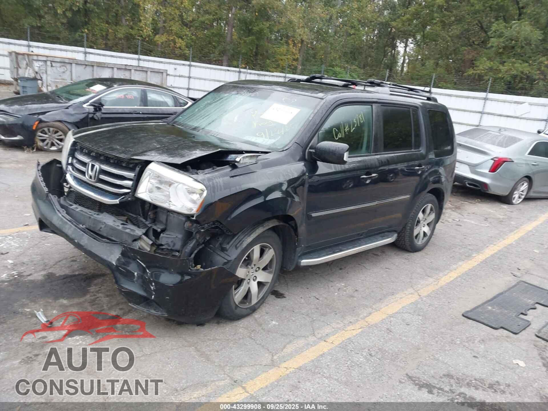 HONDA PILOT 2013 - 5FNYF4H97DB047819
