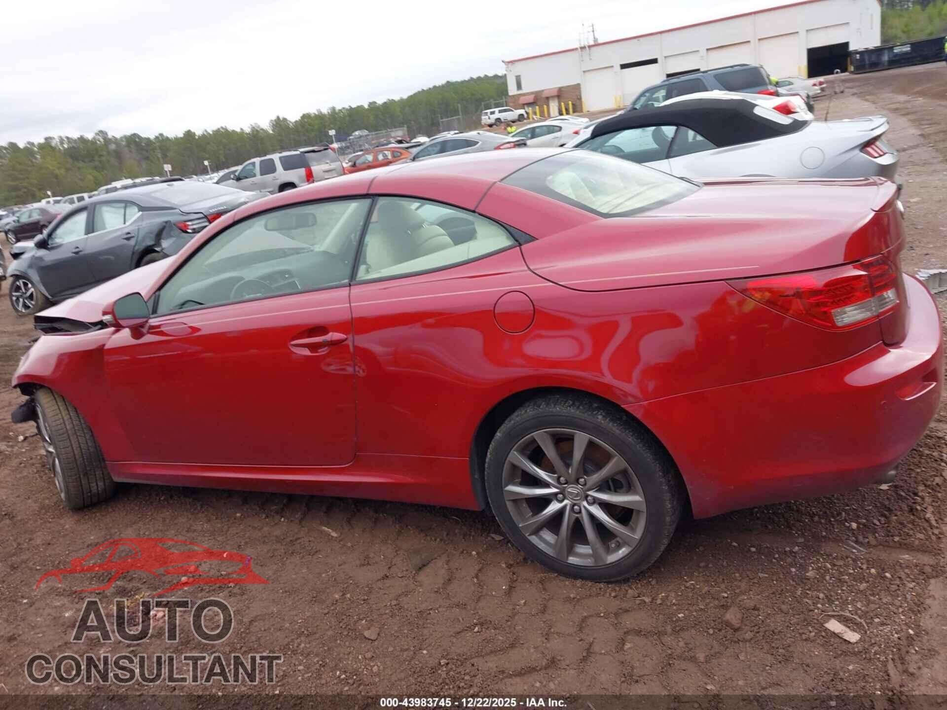 LEXUS IS 250C 2014 - JTHFF2C21E2531252