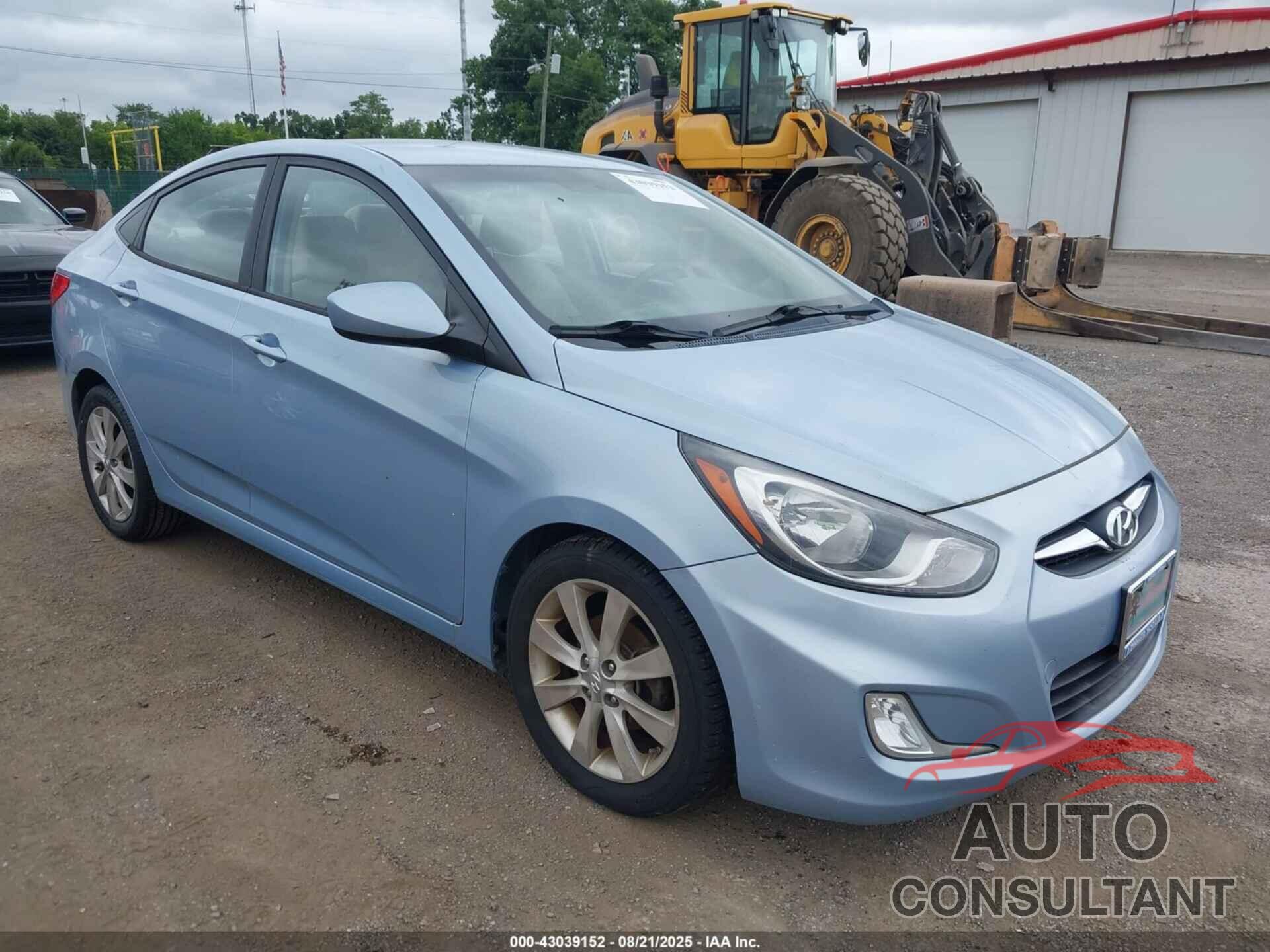 HYUNDAI ACCENT 2012 - KMHCU4AE8CU078795