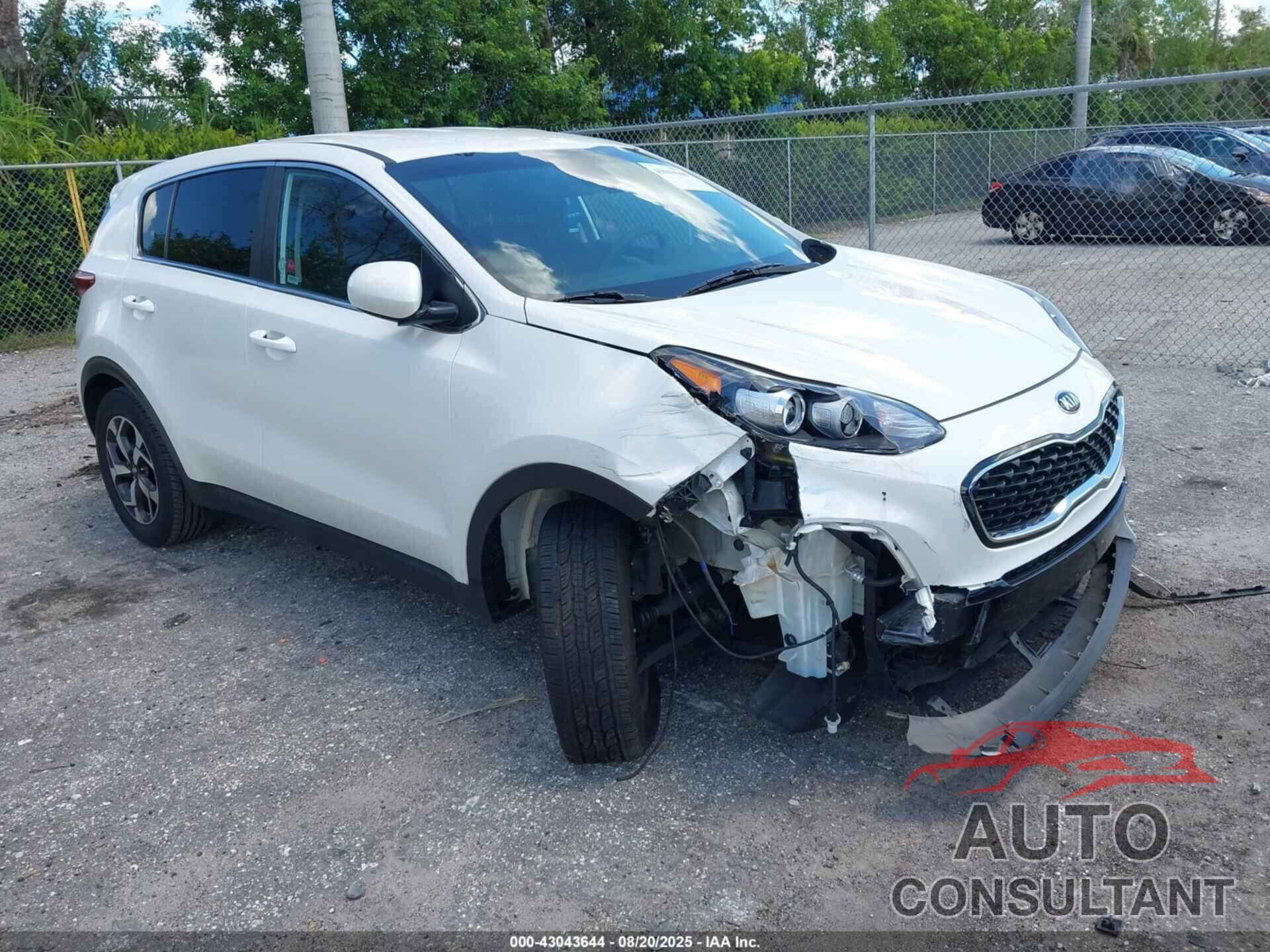KIA SPORTAGE 2021 - KNDPM3AC8M7937656