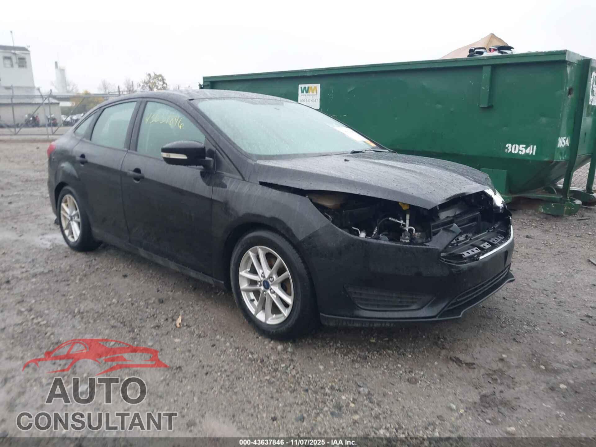 FORD FOCUS 2016 - 1FADP3F28GL305445