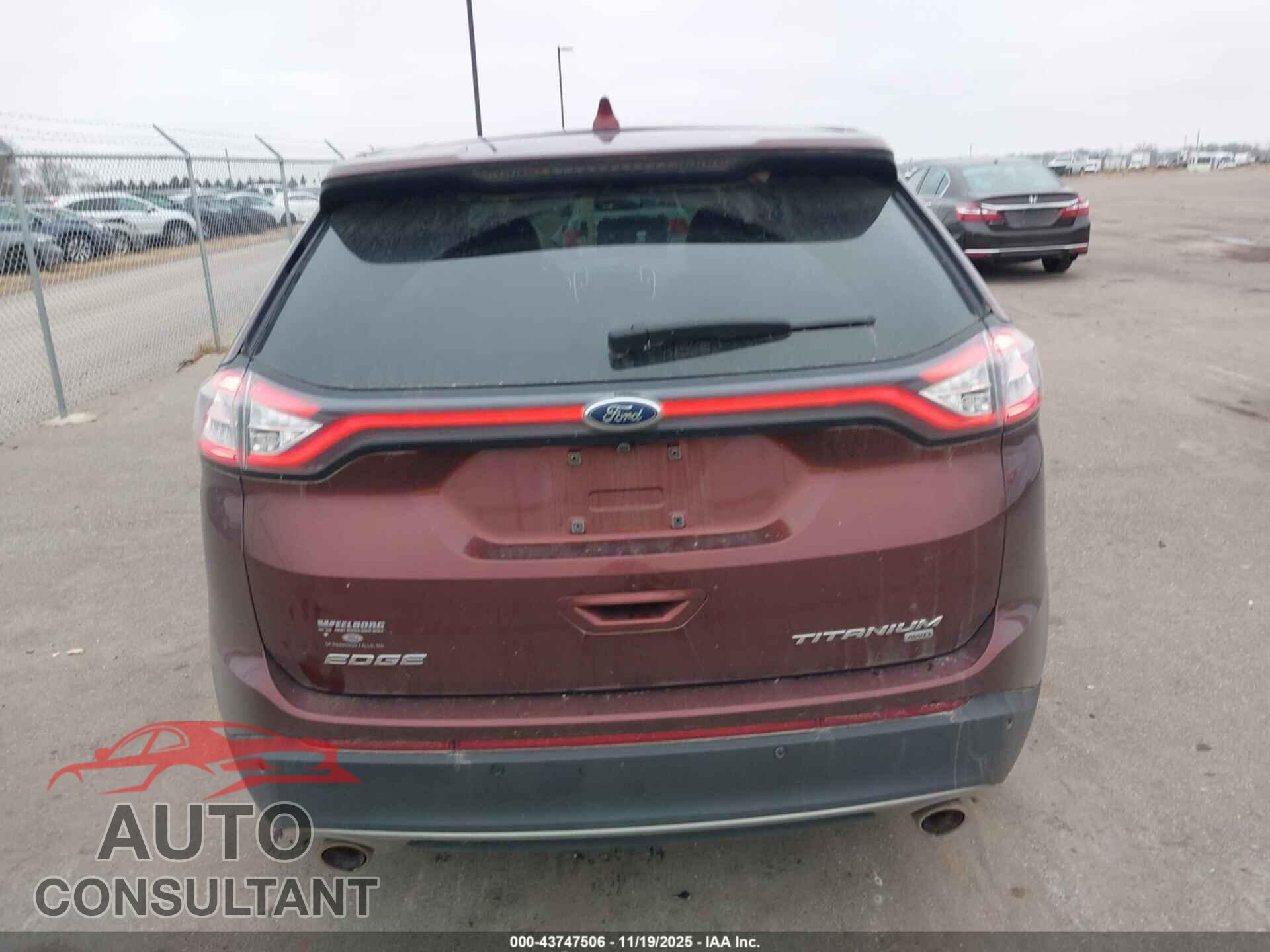 FORD EDGE 2015 - 2FMTK4K87FBB47632