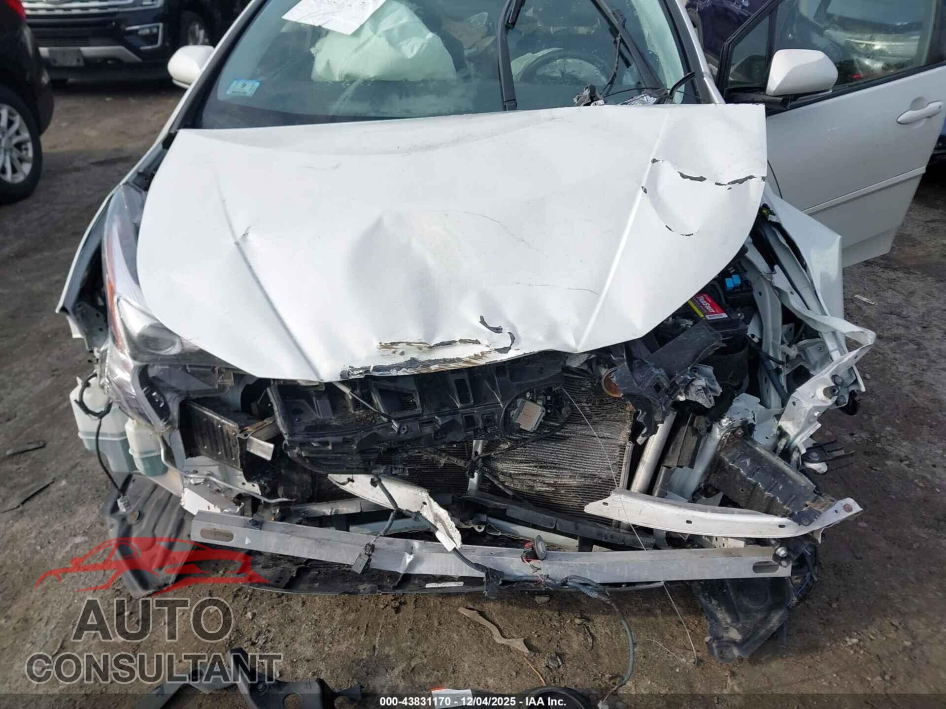 TOYOTA PRIUS 2017 - JTDKARFU1H3043826