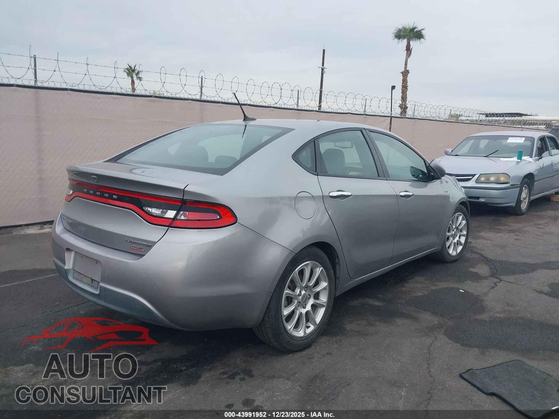DODGE DART 2014 - 1C3CDFCB4ED851742