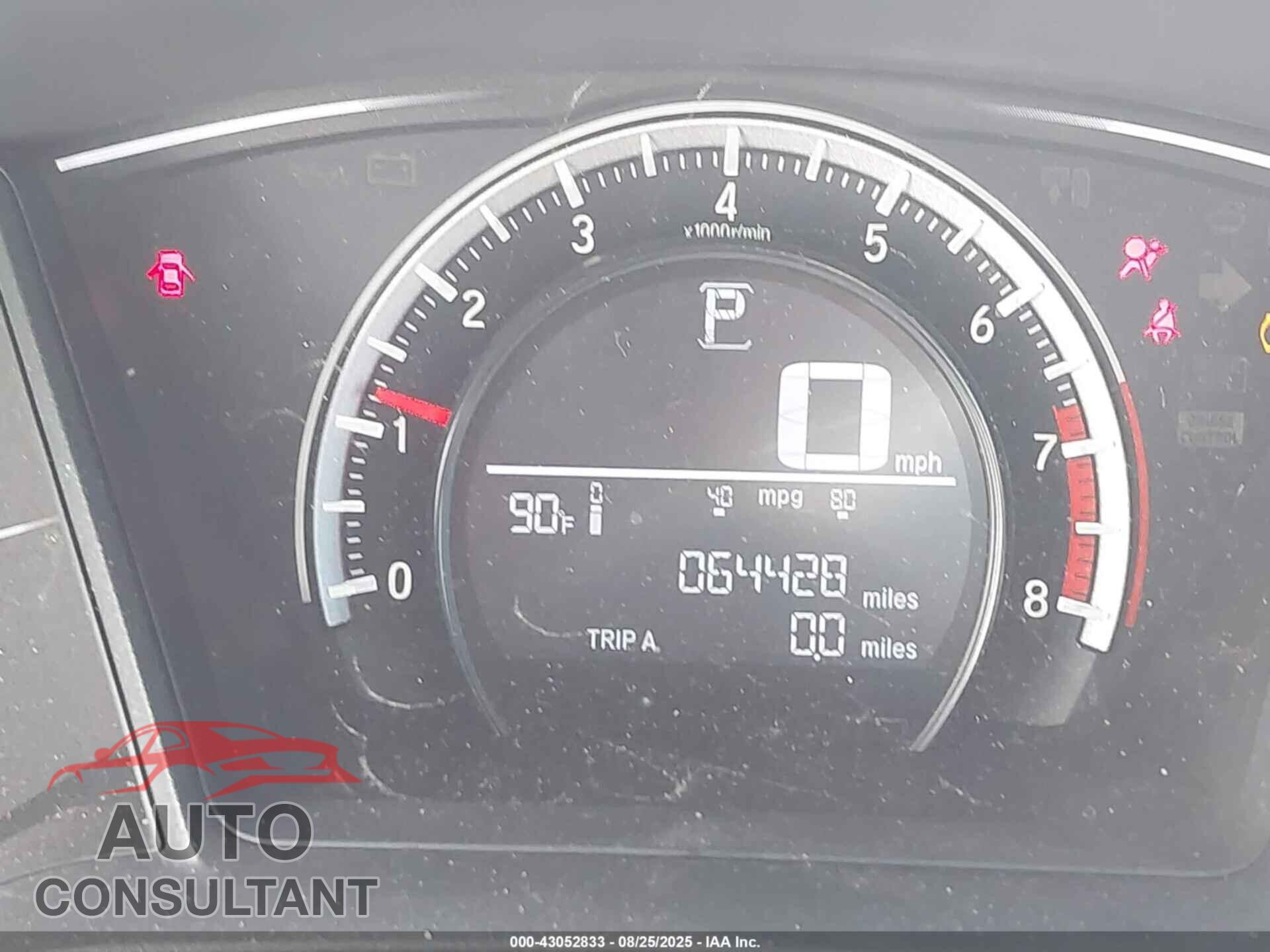 HONDA CIVIC 2016 - 2HGFC4B08GH307400