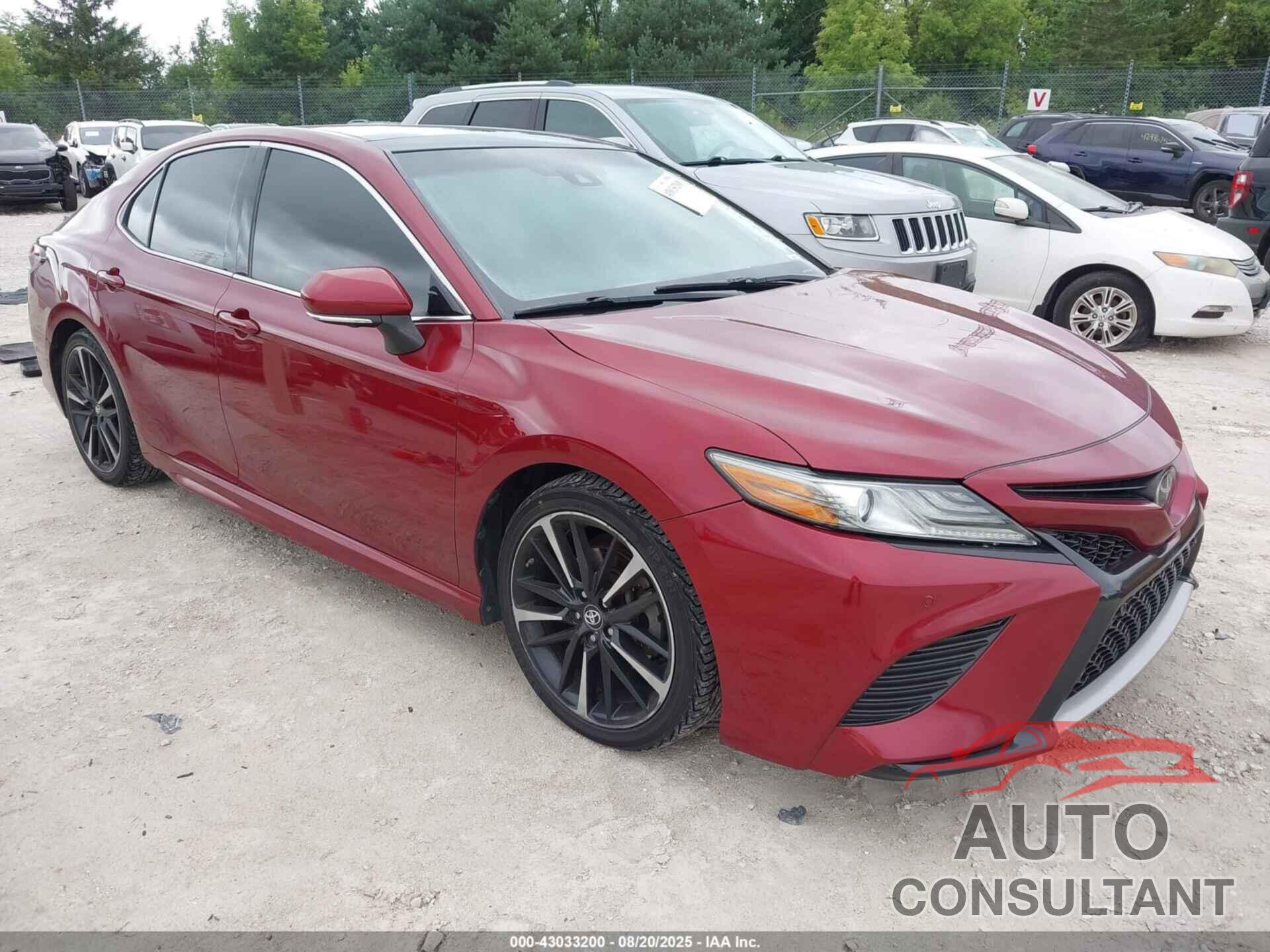 TOYOTA CAMRY 2018 - 4T1B61HKXJU591530