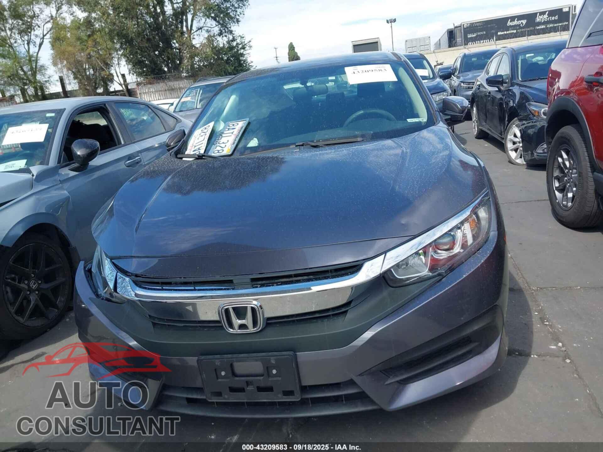 HONDA CIVIC 2017 - 2HGFC2F50HH578124