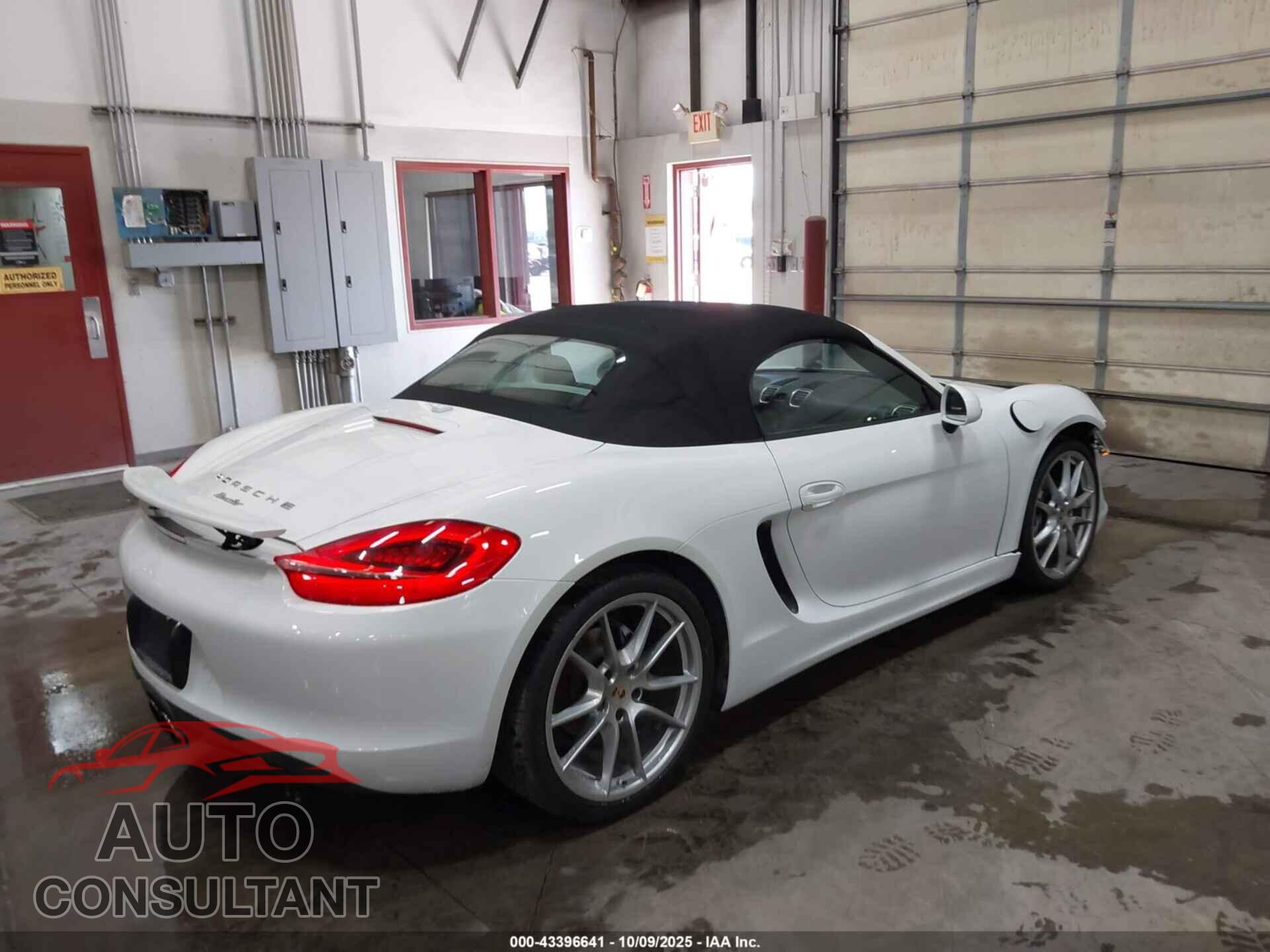 PORSCHE BOXSTER 2013 - WP0CA2A86DK112080