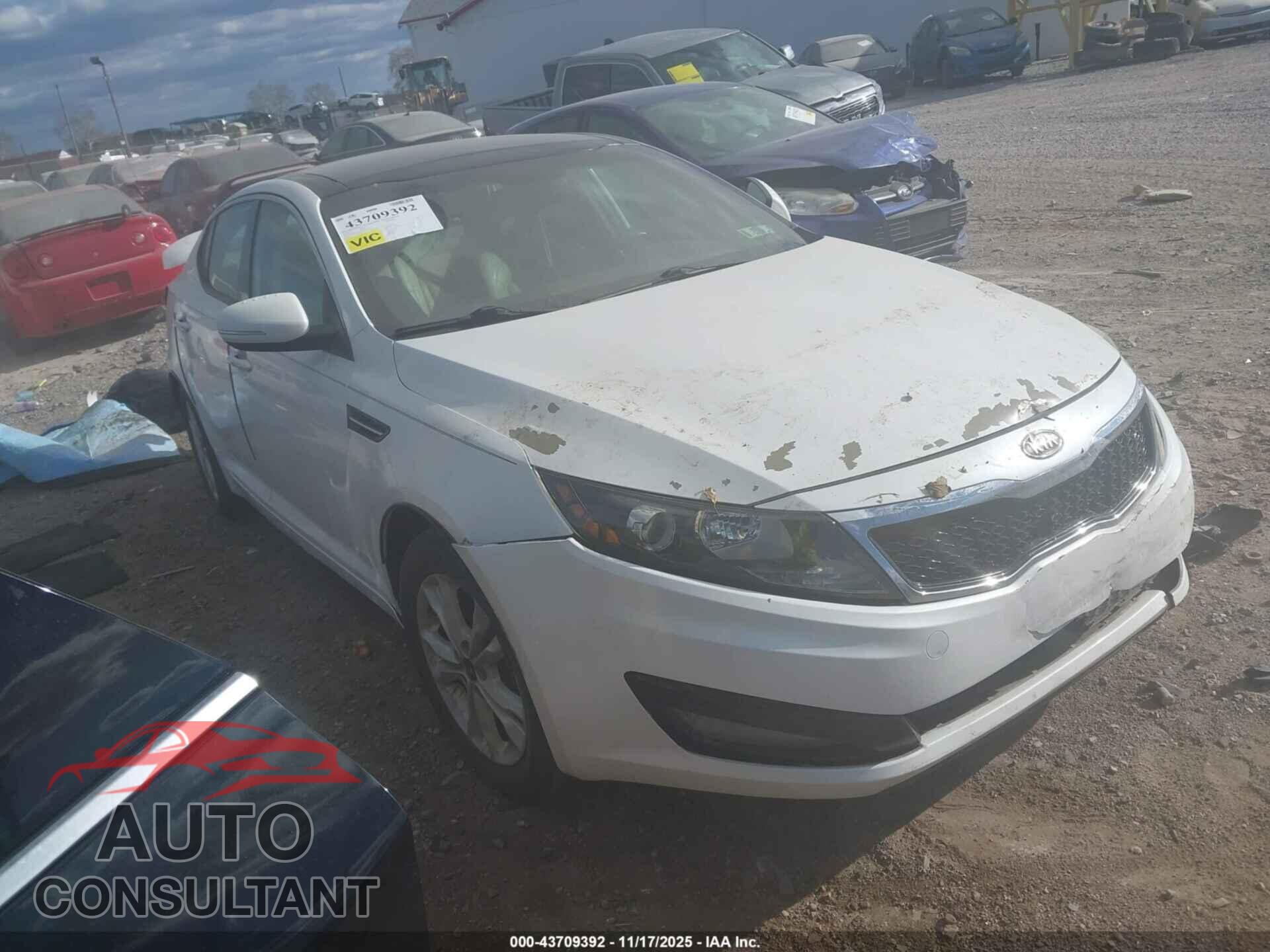KIA OPTIMA 2011 - KNAGN4A79B5059635