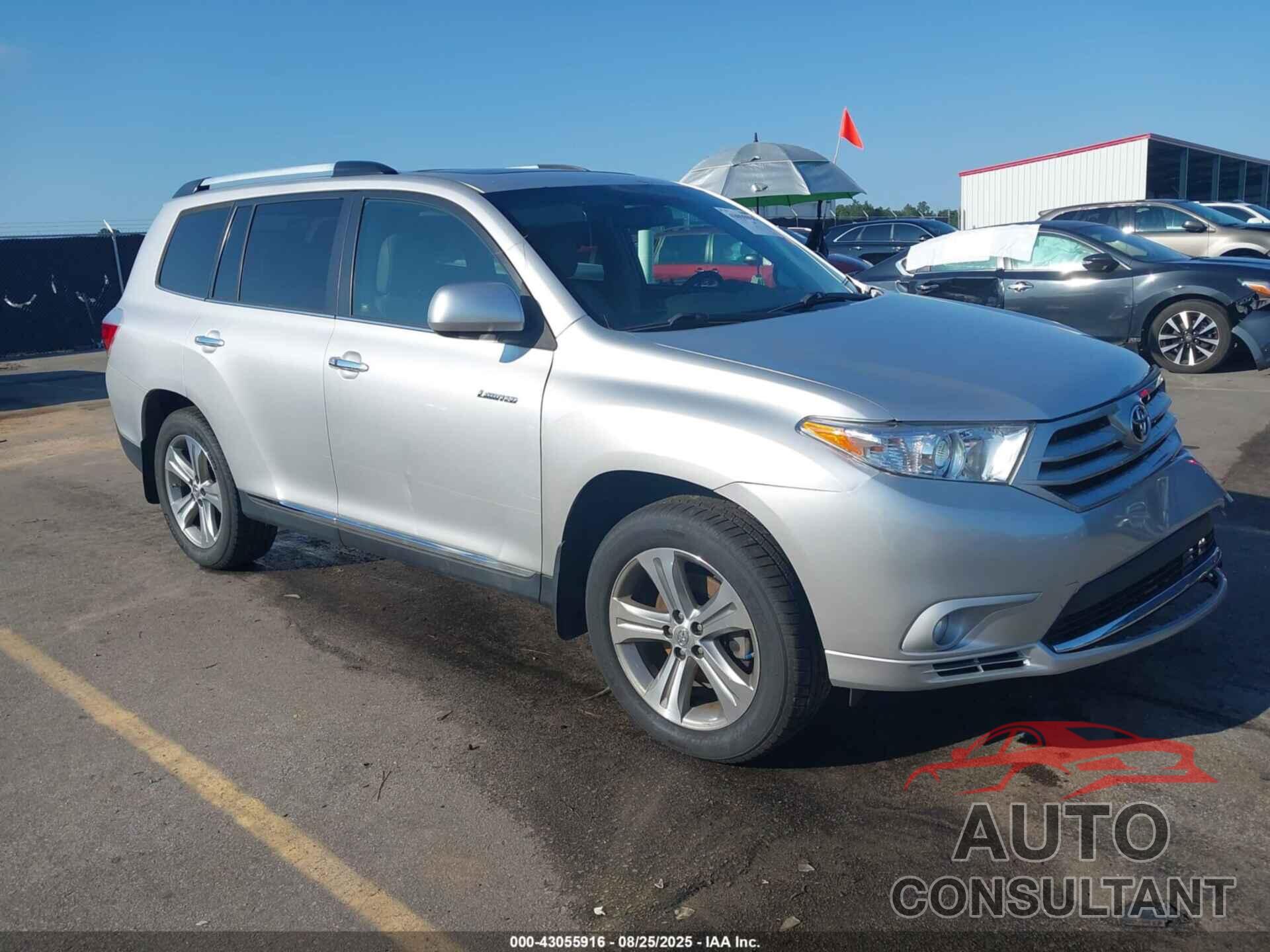TOYOTA HIGHLANDER 2011 - 5TDDK3EH4BS090085
