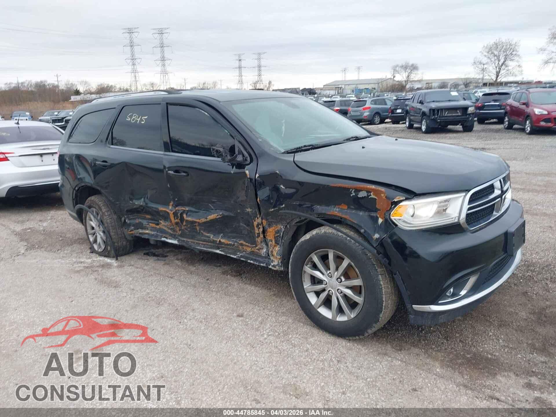 DODGE DURANGO 2017 - 1C4RDJAG0HC847382