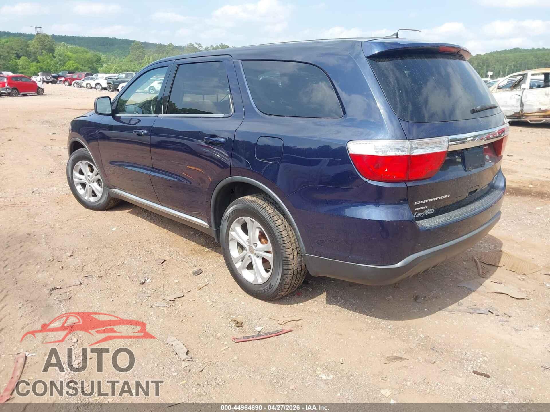 DODGE DURANGO 2013 - 1C4RDJAGXDC682550