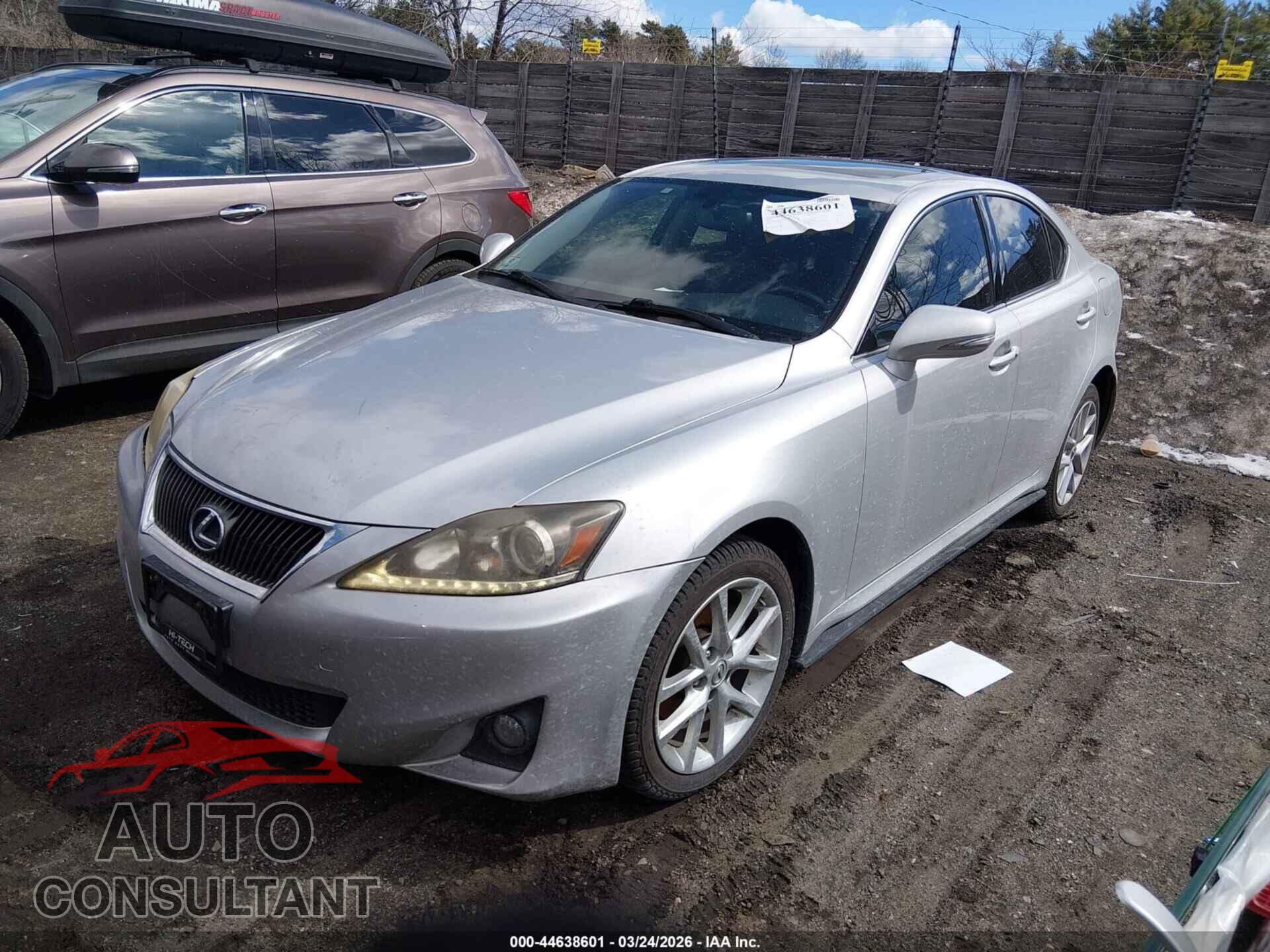 LEXUS IS 250 2011 - JTHCF5C29B5047344
