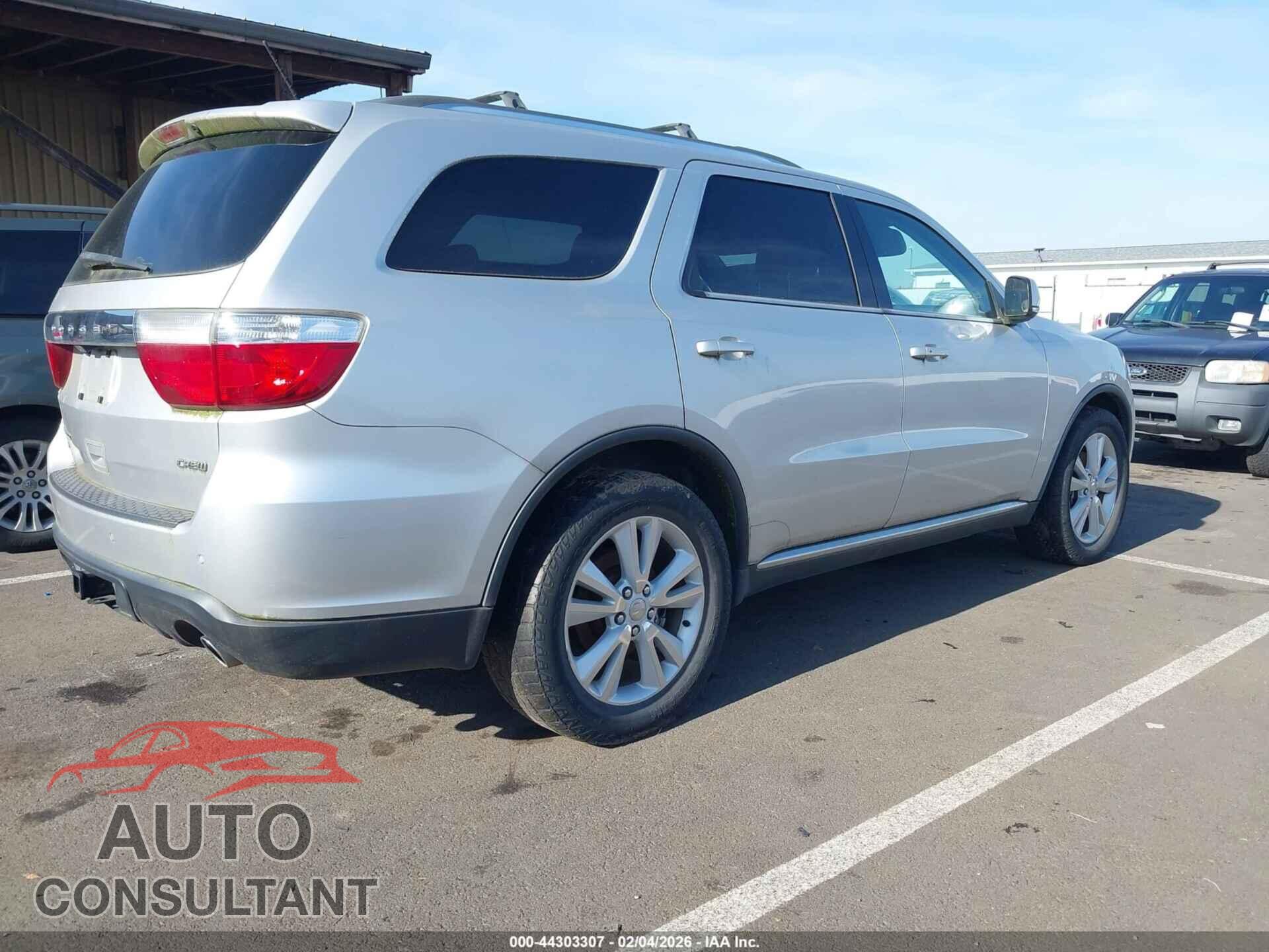 DODGE DURANGO 2012 - 1C4SDJDT4CC314521