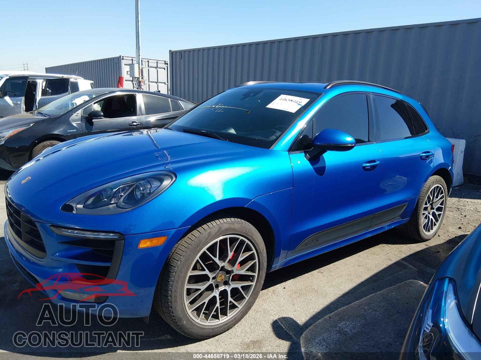 PORSCHE MACAN 2017 - WP1AG2A55HLB53617