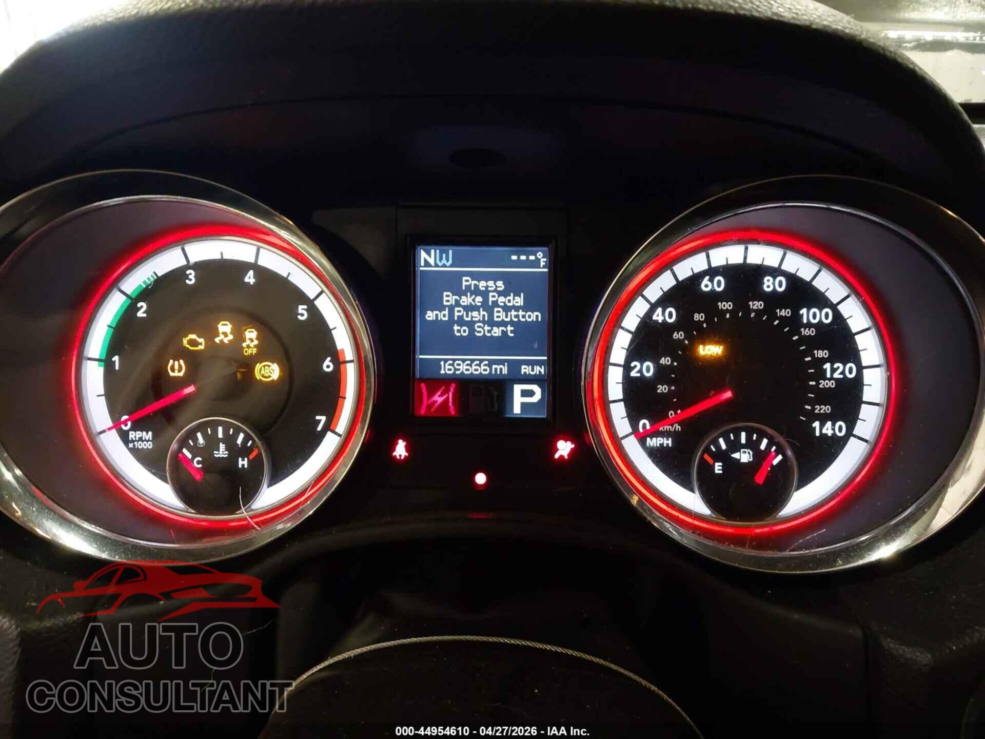 DODGE DURANGO 2013 - 1C4SDJCT3DC651264