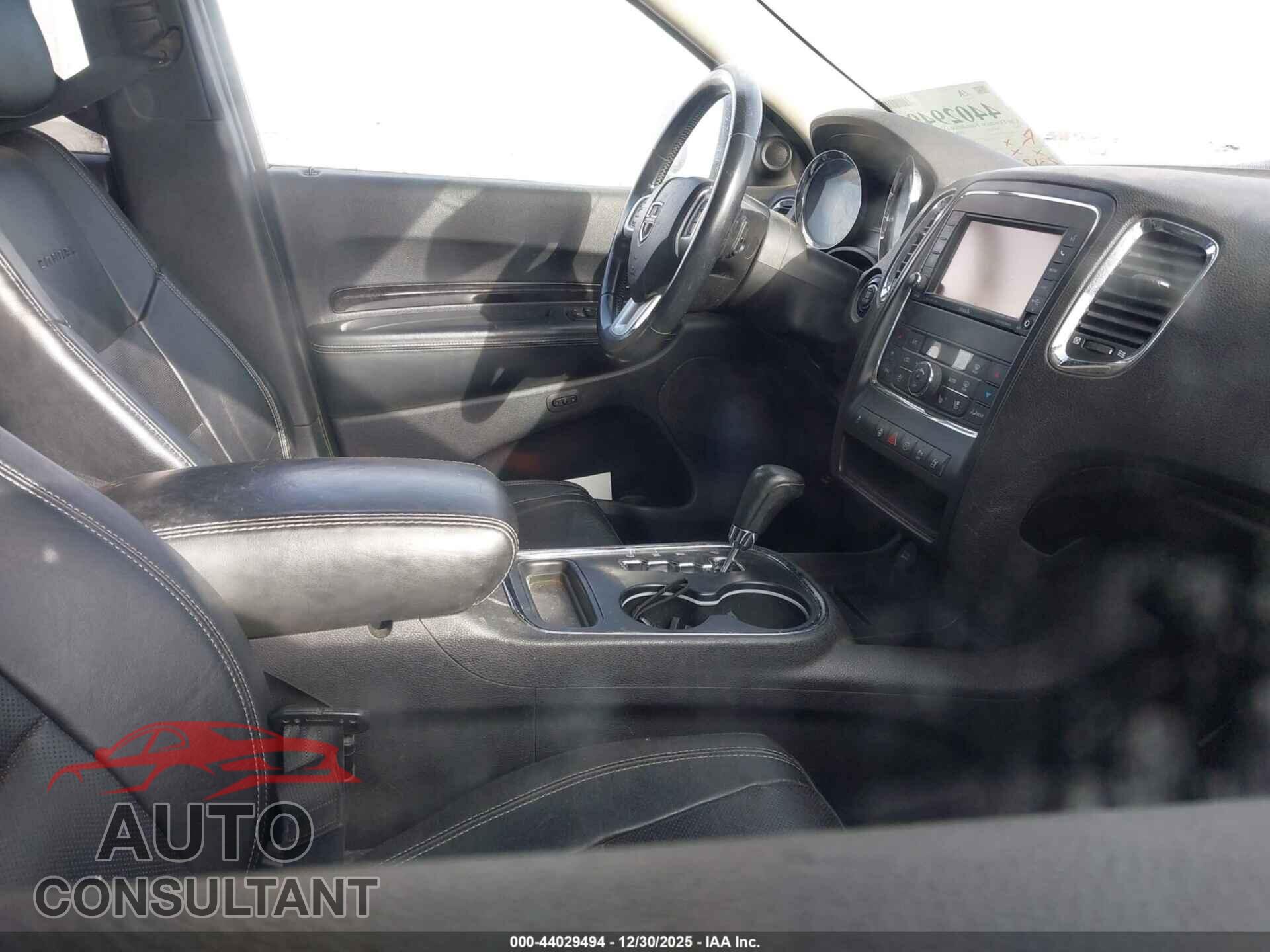 DODGE DURANGO 2012 - 1C4RDJEG3CC336977