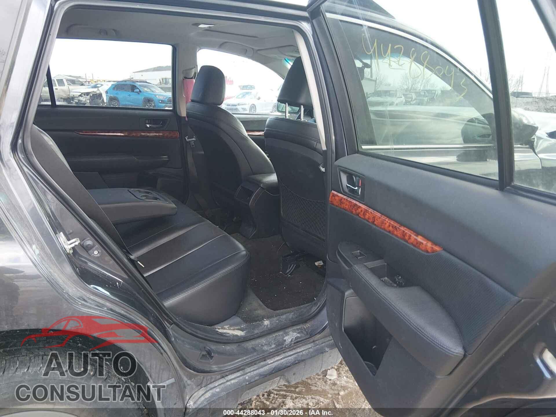 SUBARU OUTBACK 2012 - 4S4BRDLC8C2243278
