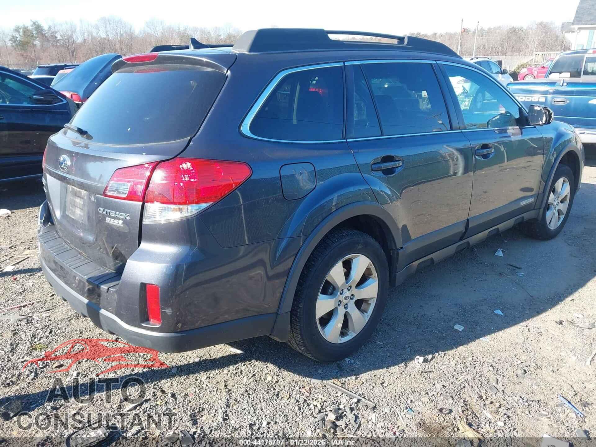 SUBARU OUTBACK 2011 - 4S4BRBLC2B3443263