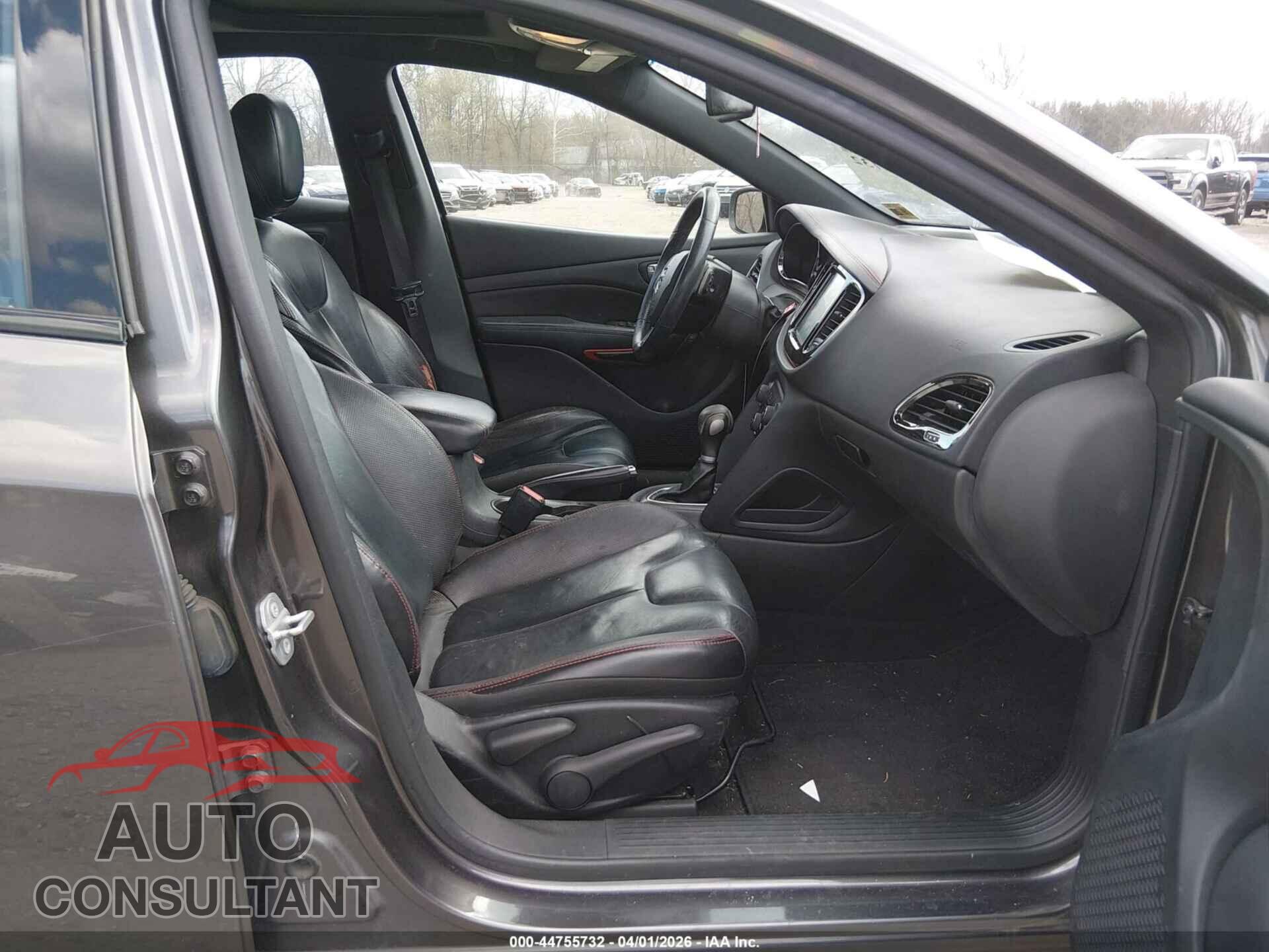 DODGE DART 2015 - 1C3CDFEB6FD362497