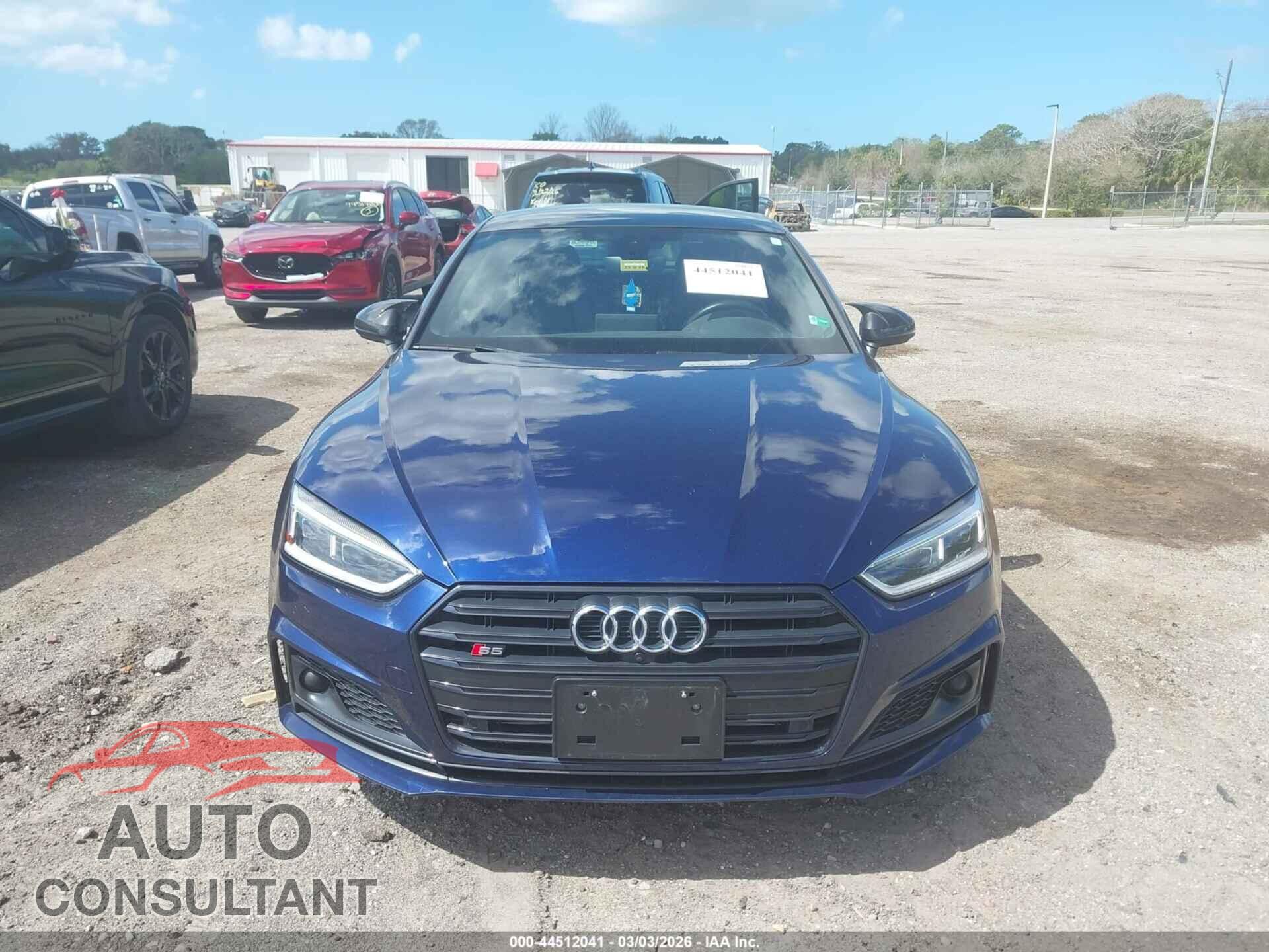 AUDI S5 2019 - WAUC4CF5XKA058455