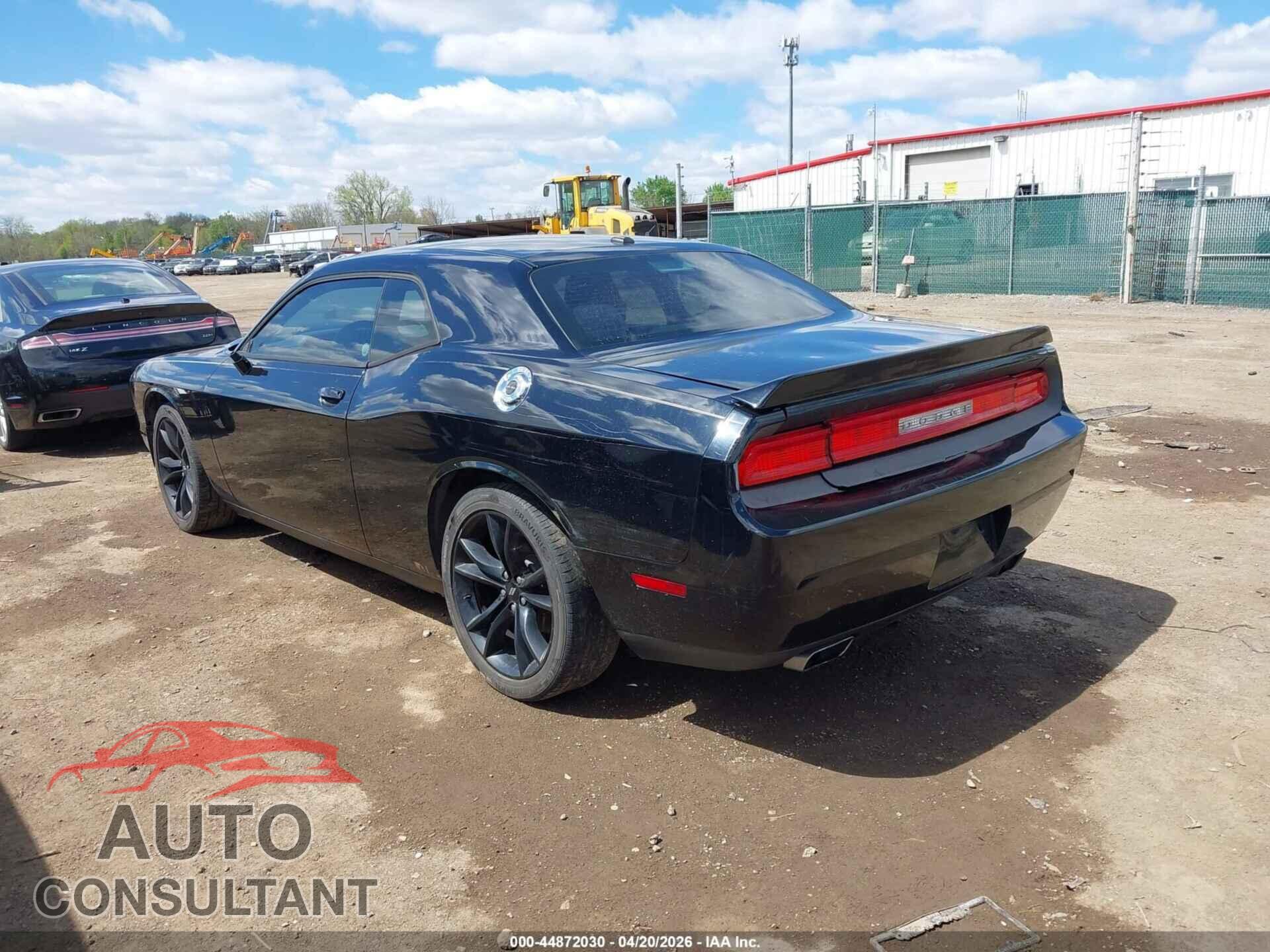 DODGE CHALLENGER 2012 - 2C3CDYAGXCH193970