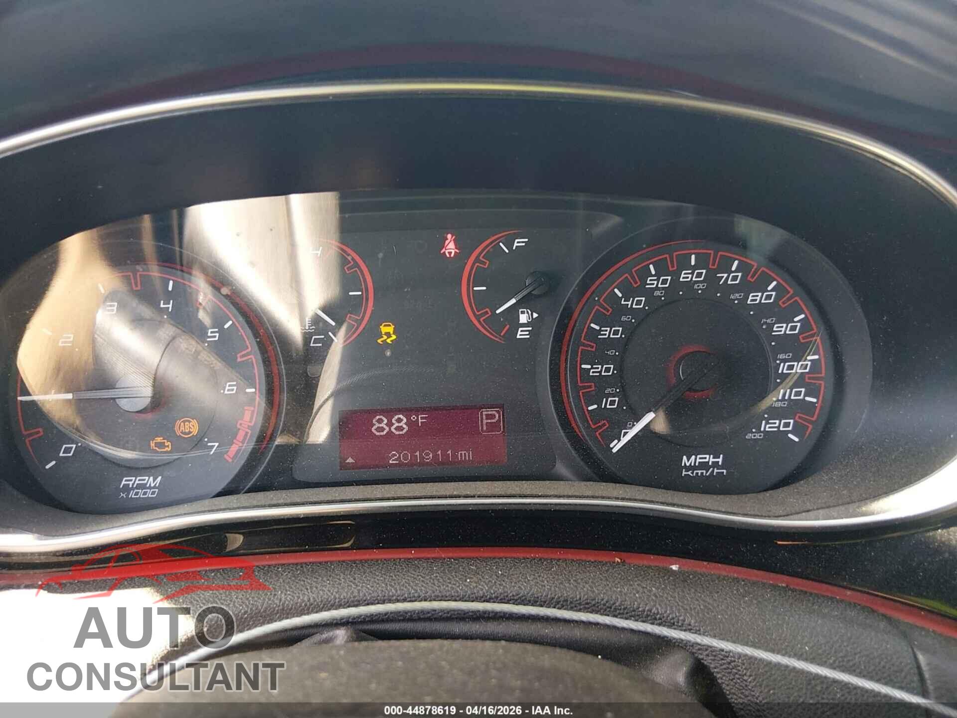 DODGE DART 2016 - 1C3CDFFAXGD801885