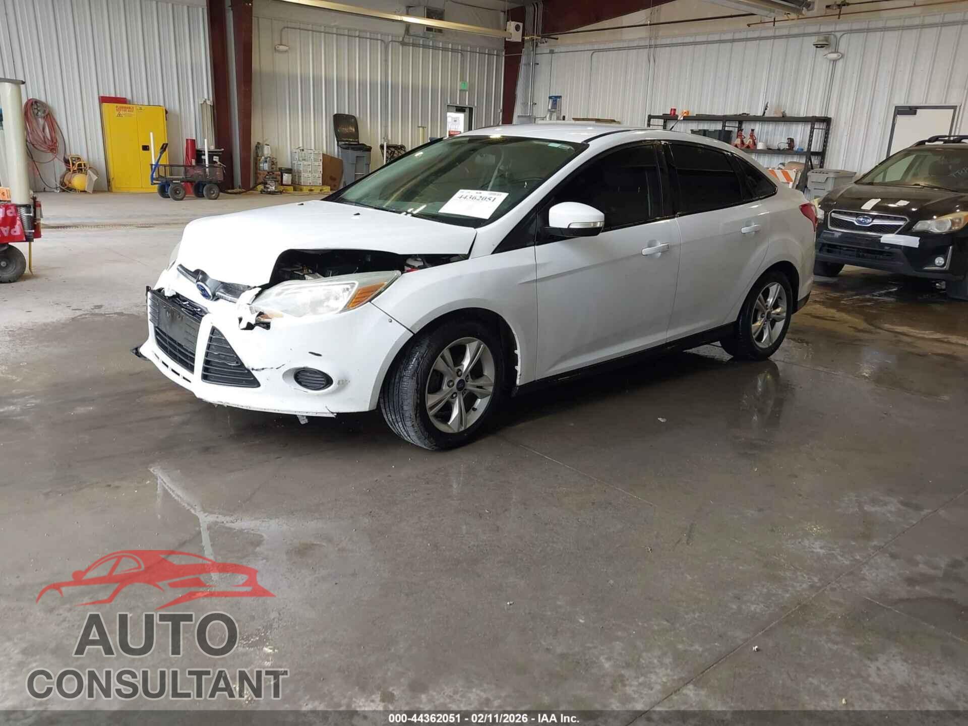 FORD FOCUS 2013 - 1FADP3F23DL309785