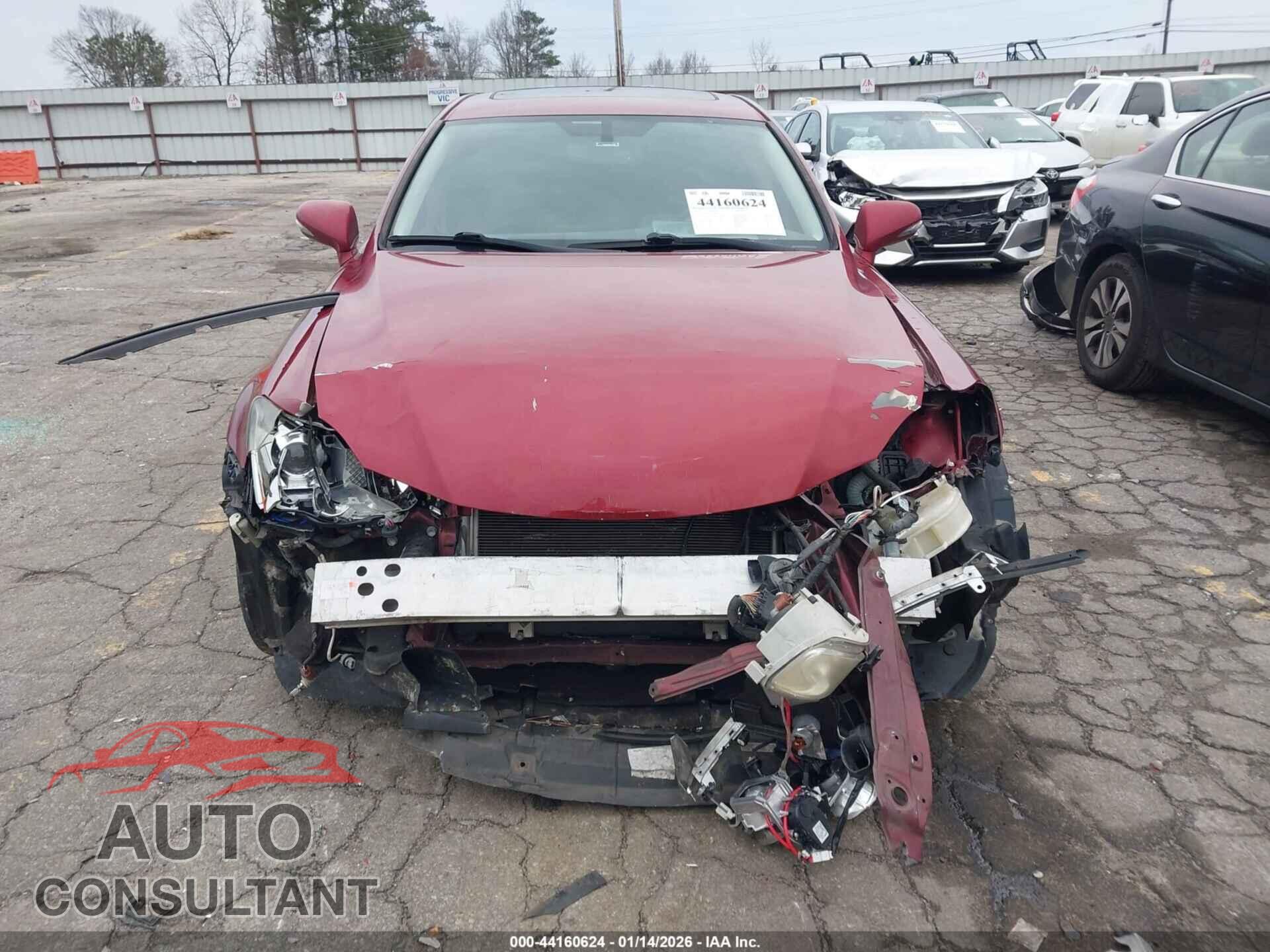 LEXUS IS 250 2010 - JTHBF5C28A5128832
