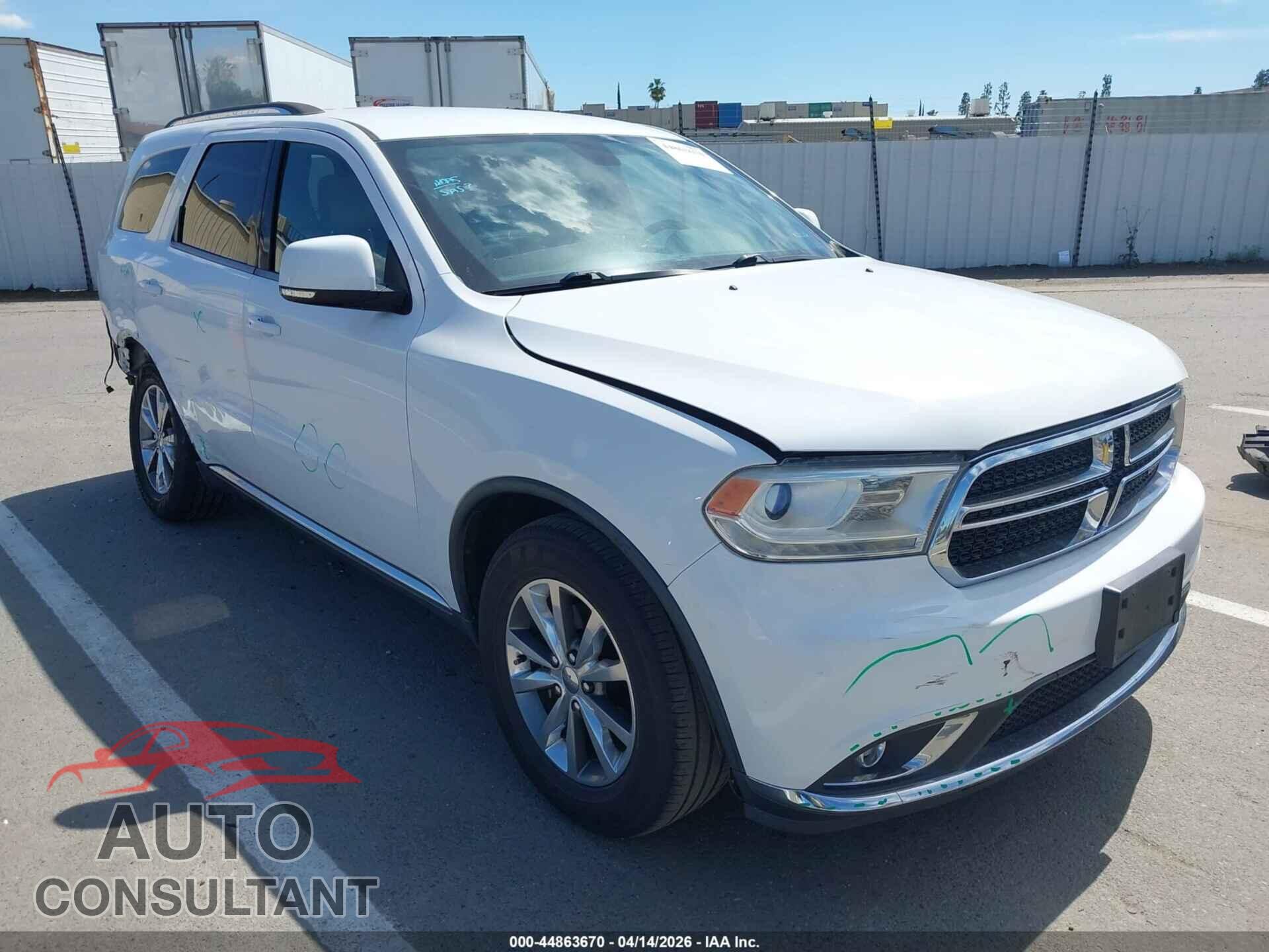 DODGE DURANGO 2015 - 1C4RDHDG4FC906869