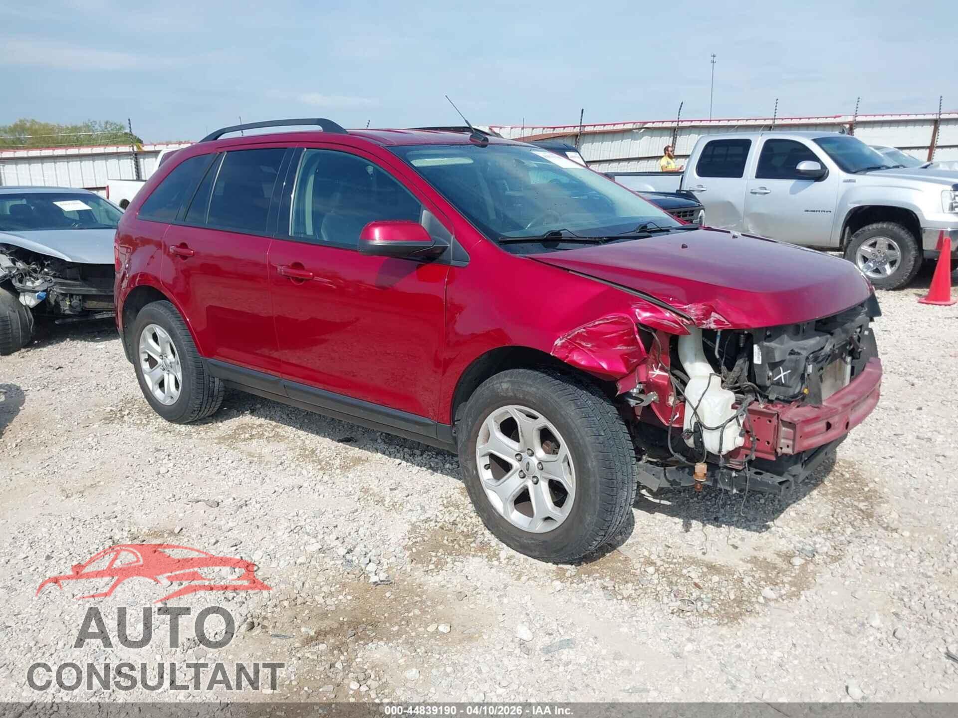 FORD EDGE 2013 - 2FMDK3JC2DBA62764