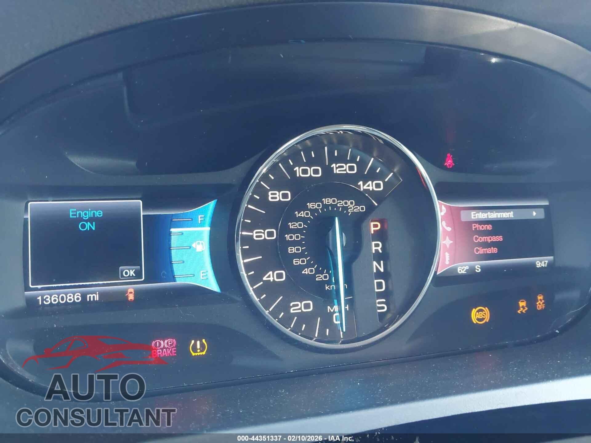 FORD EDGE 2013 - 2FMDK3KC9DBC15901