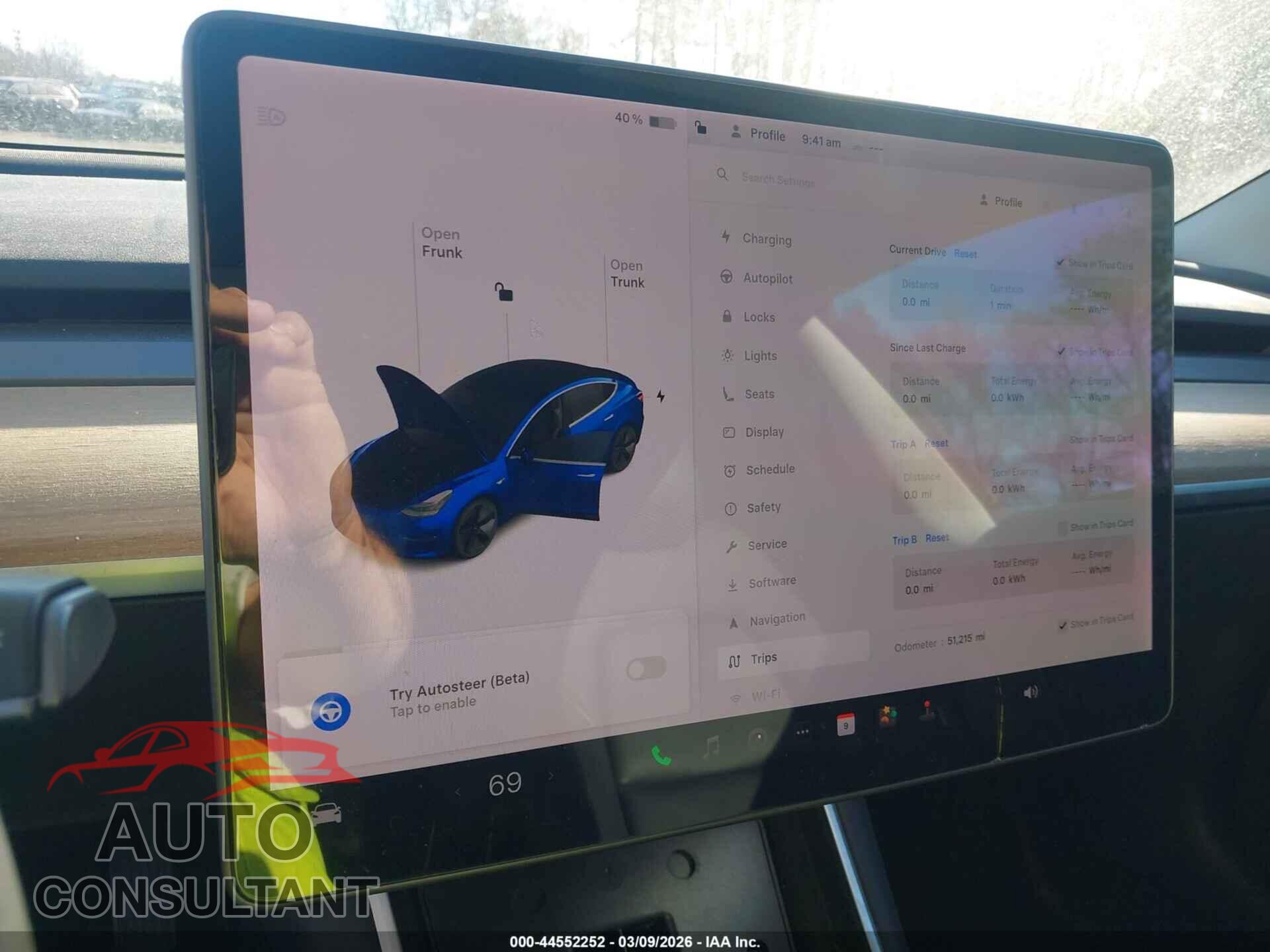 TESLA MODEL 3 2019 - 5YJ3E1EA4KF309612