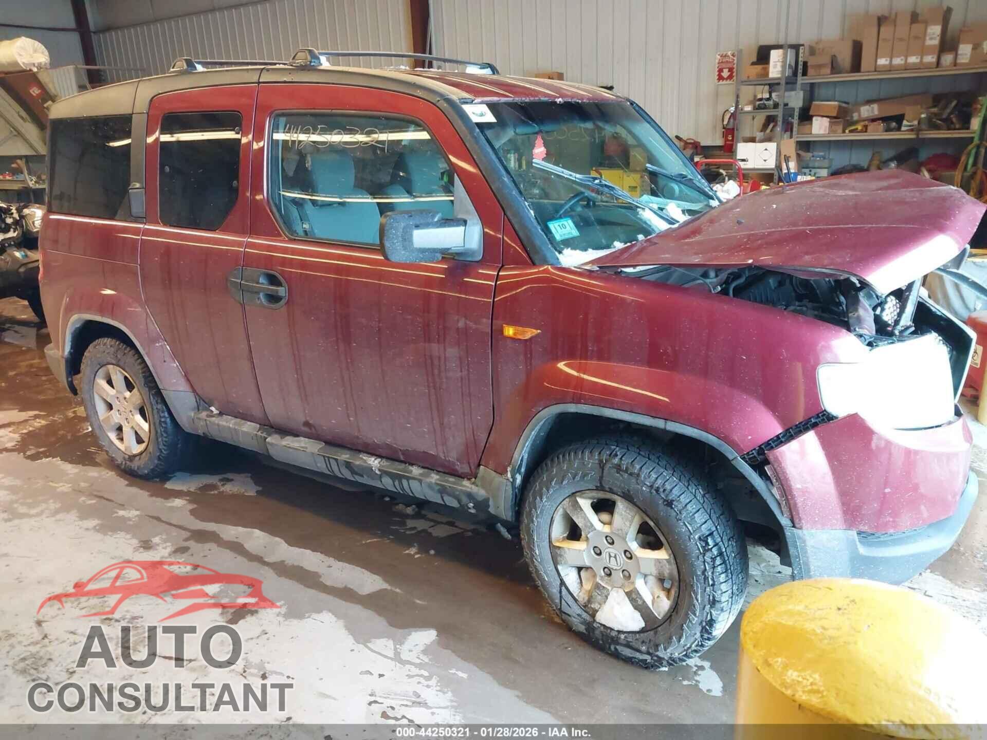 HONDA ELEMENT 2010 - 5J6YH2H74AL008637