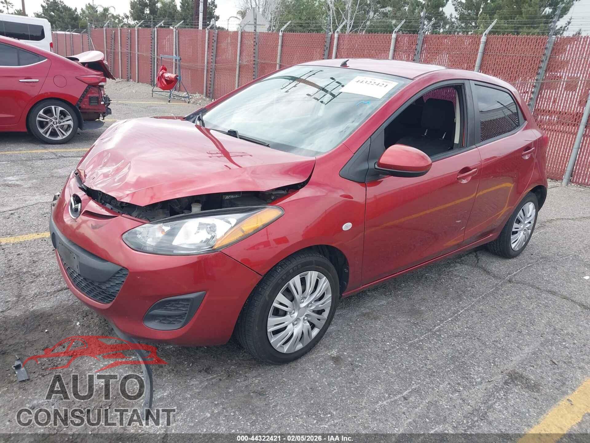 MAZDA MAZDA2 2014 - JM1DE1KZ4E0187819