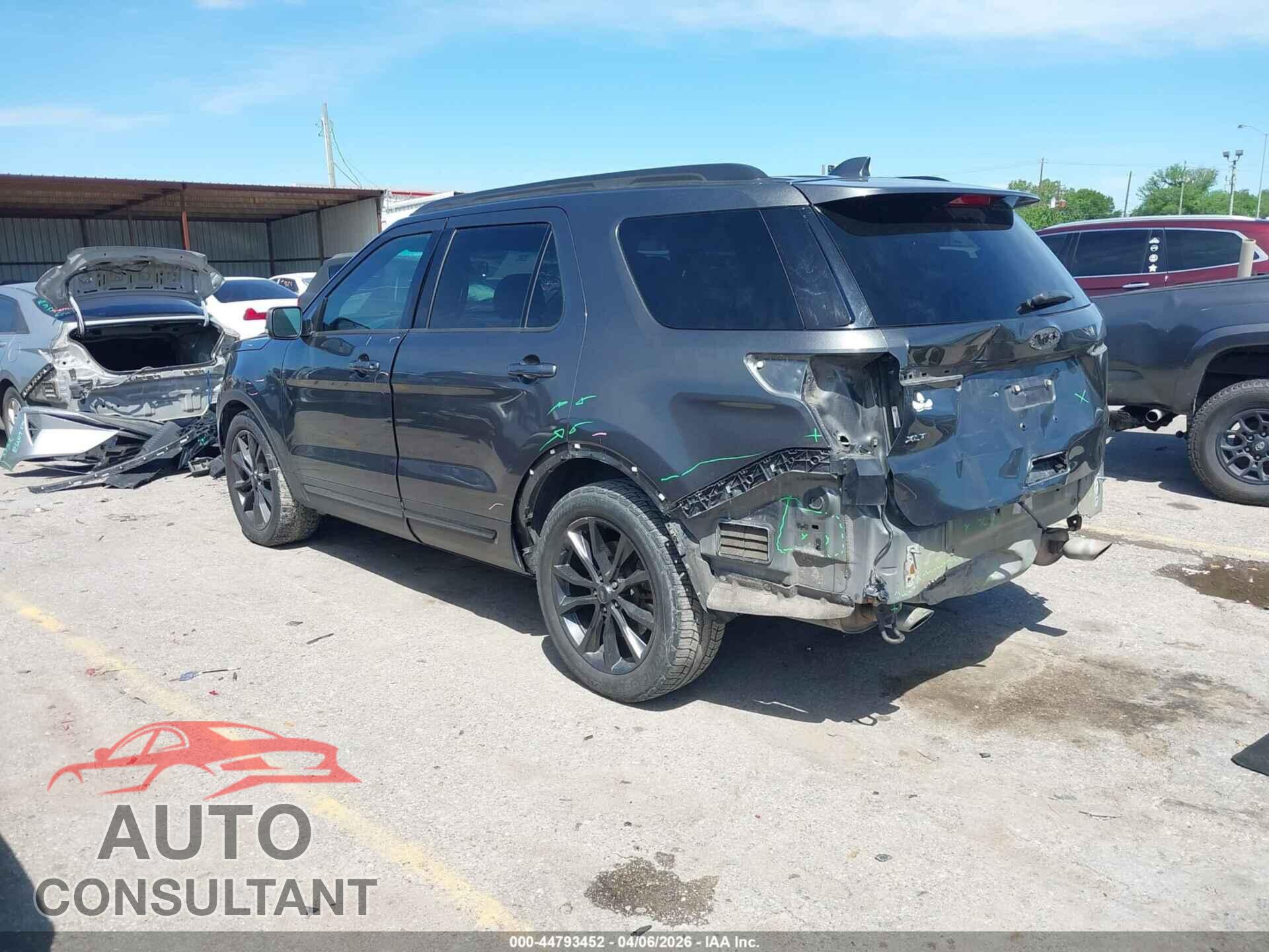 FORD EXPLORER 2017 - 1FM5K7D83HGB30233