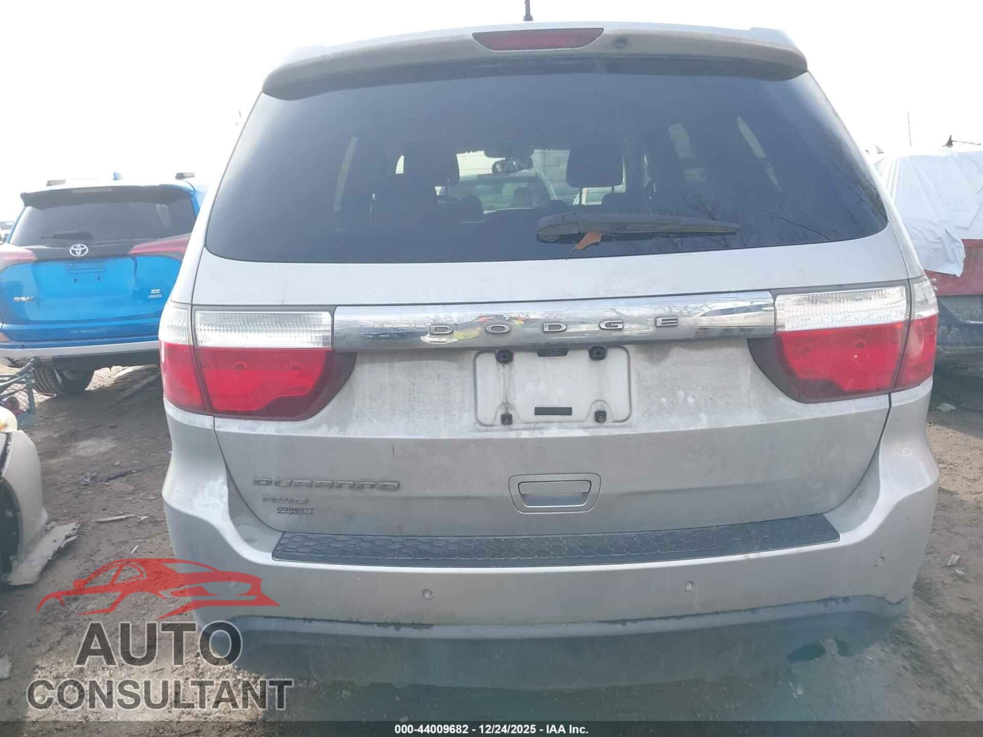 DODGE DURANGO 2012 - 1C4RDJAG9CC207034