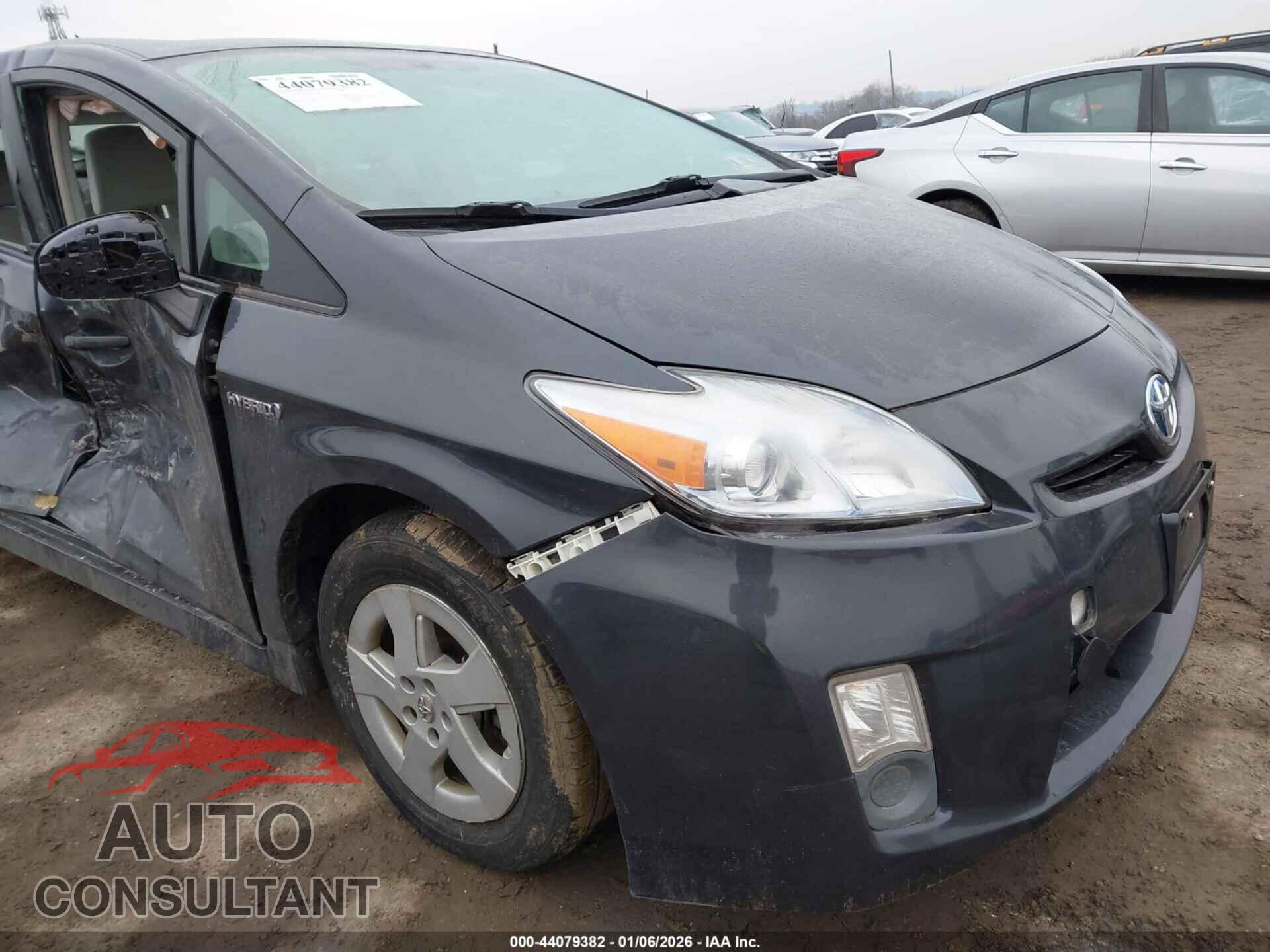 TOYOTA PRIUS 2011 - JTDKN3DU6B5321328