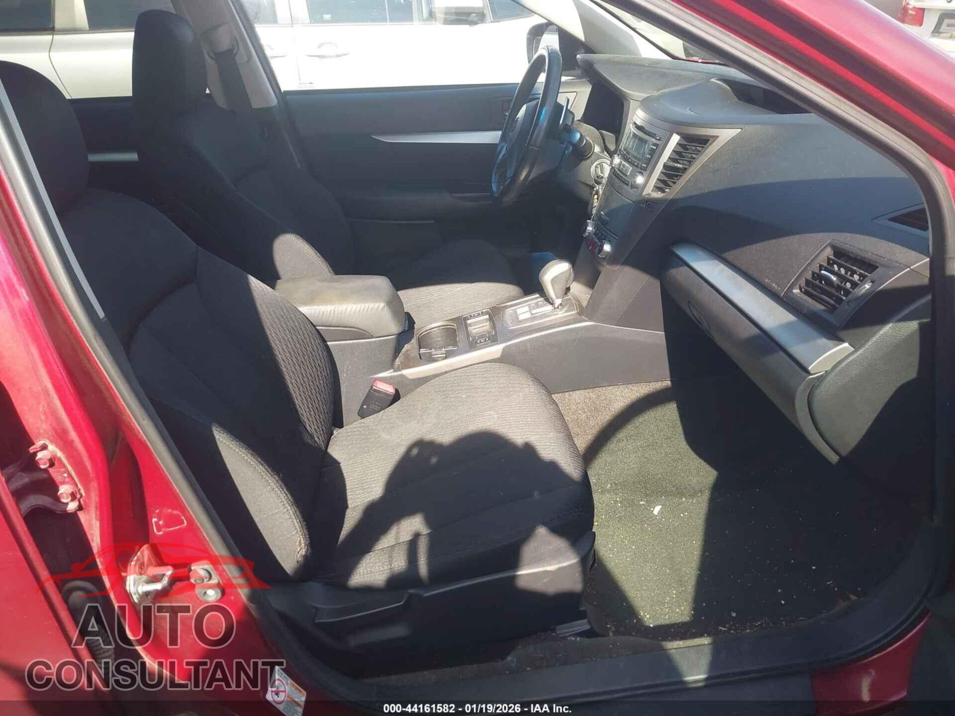 SUBARU OUTBACK 2012 - 4S4BRCCC5C3238124