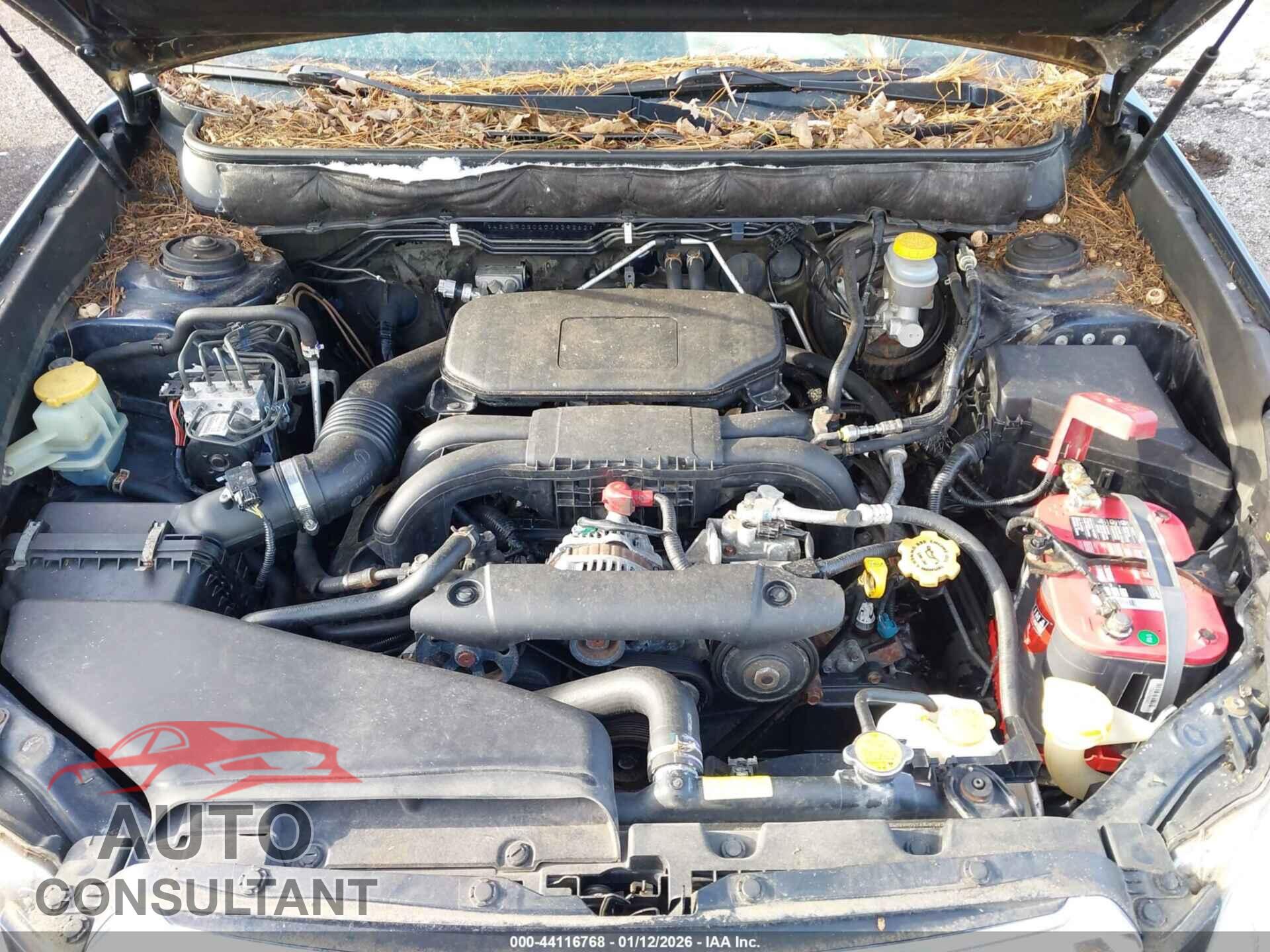 SUBARU OUTBACK 2012 - 4S4BRCGC2C3229262