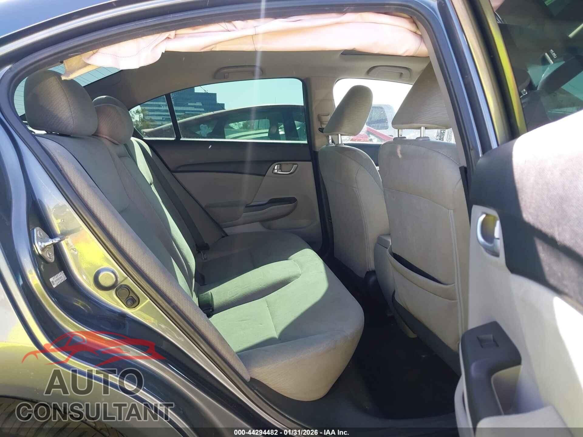 HONDA CIVIC 2013 - 19XFB2F88DE258759