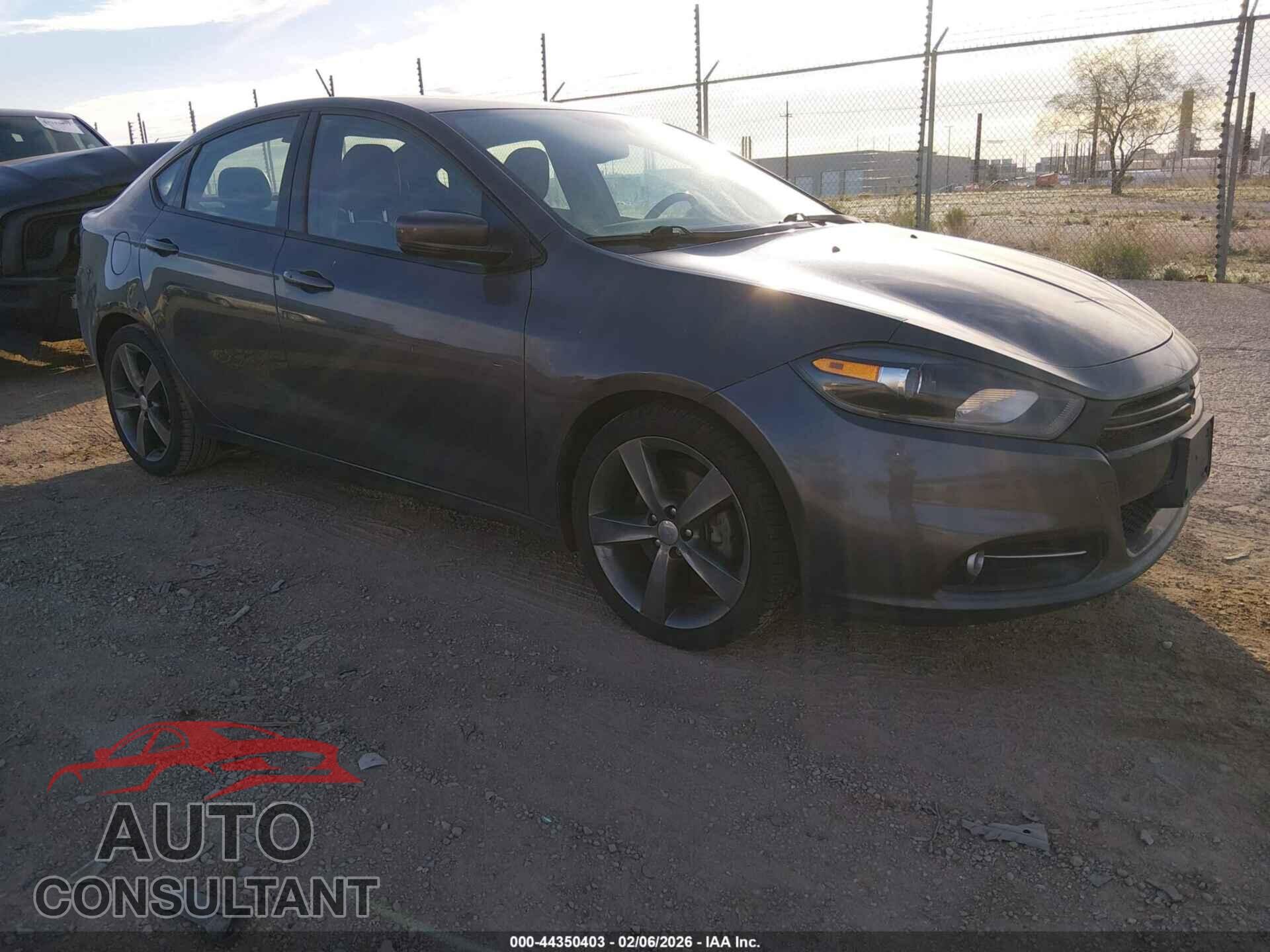 DODGE DART 2015 - 1C3CDFEB3FD243922