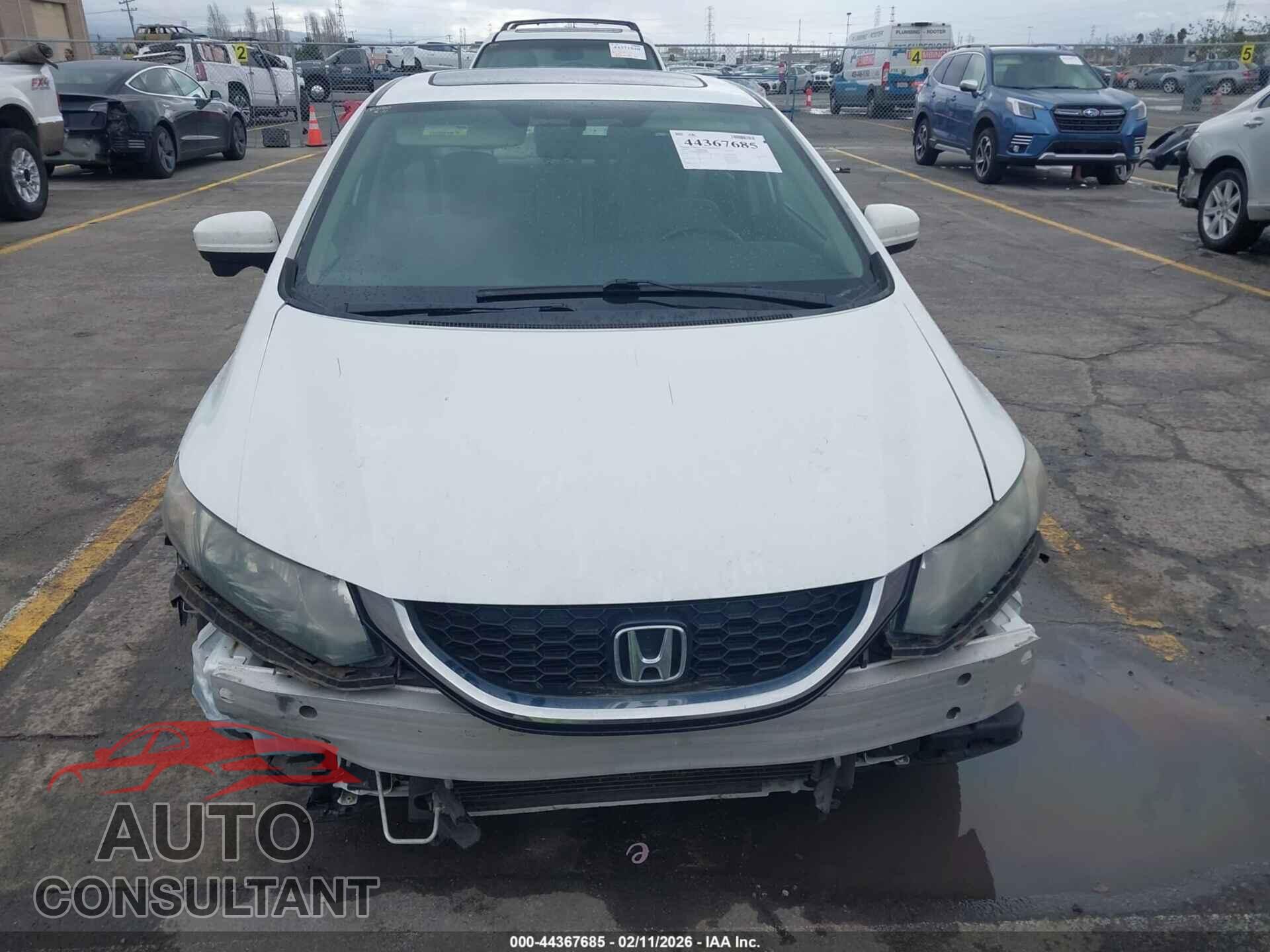 HONDA CIVIC 2014 - 19XFB2F8XEE274978