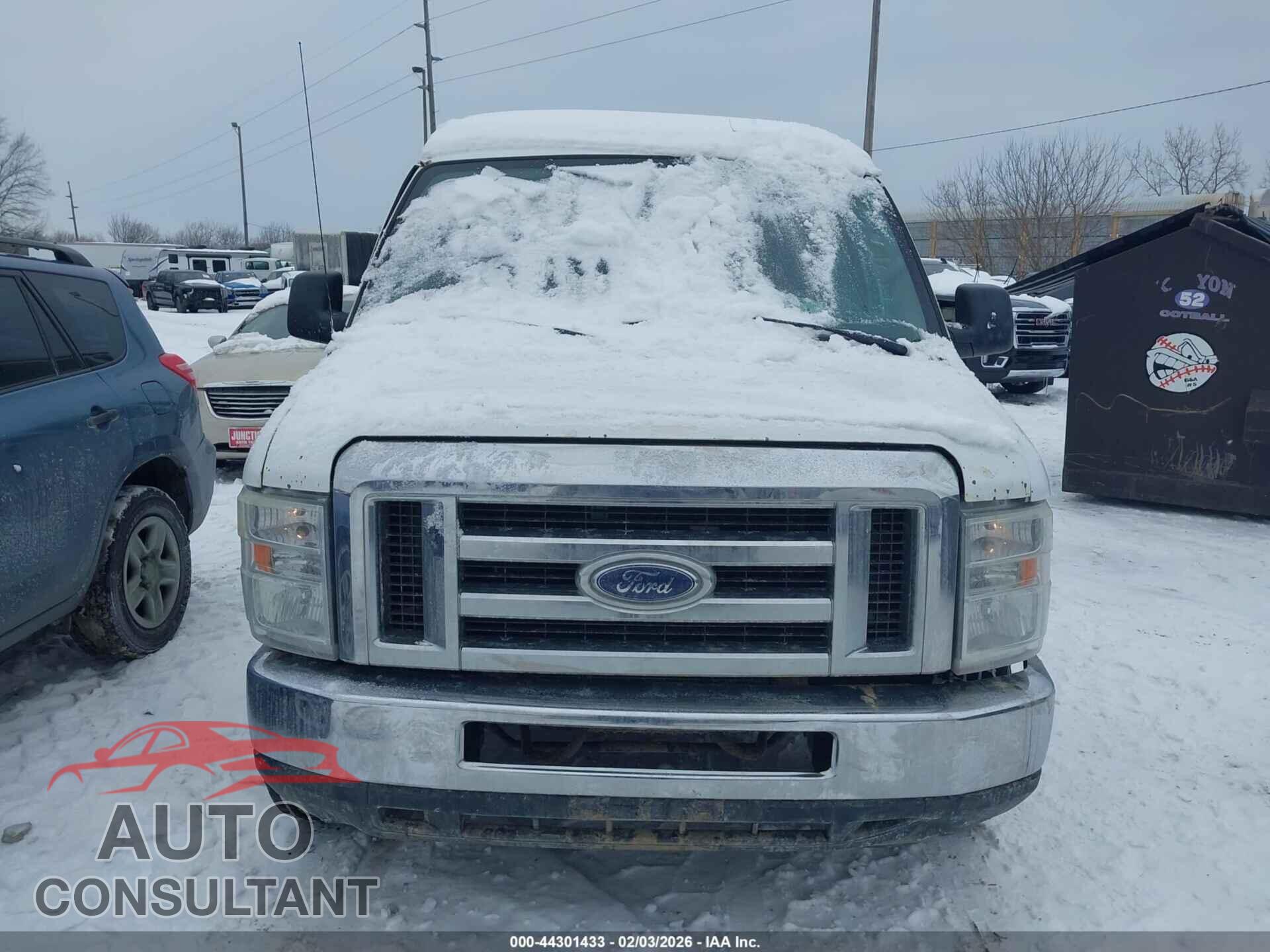 FORD E-350 SUPER DUTY 2012 - 1FDSS3BL4CDA48153