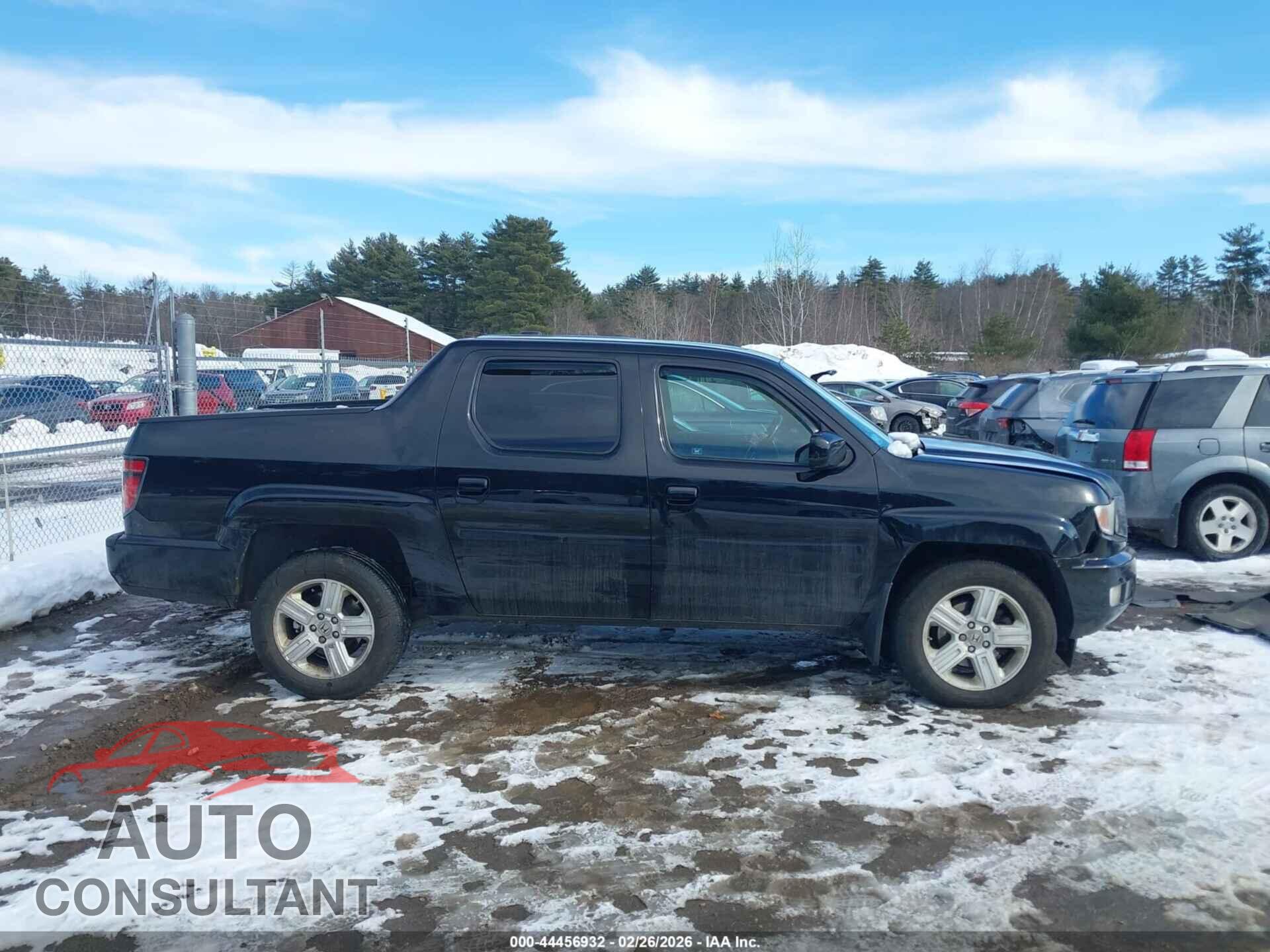 HONDA RIDGELINE 2012 - 5FPYK1F52CB455189