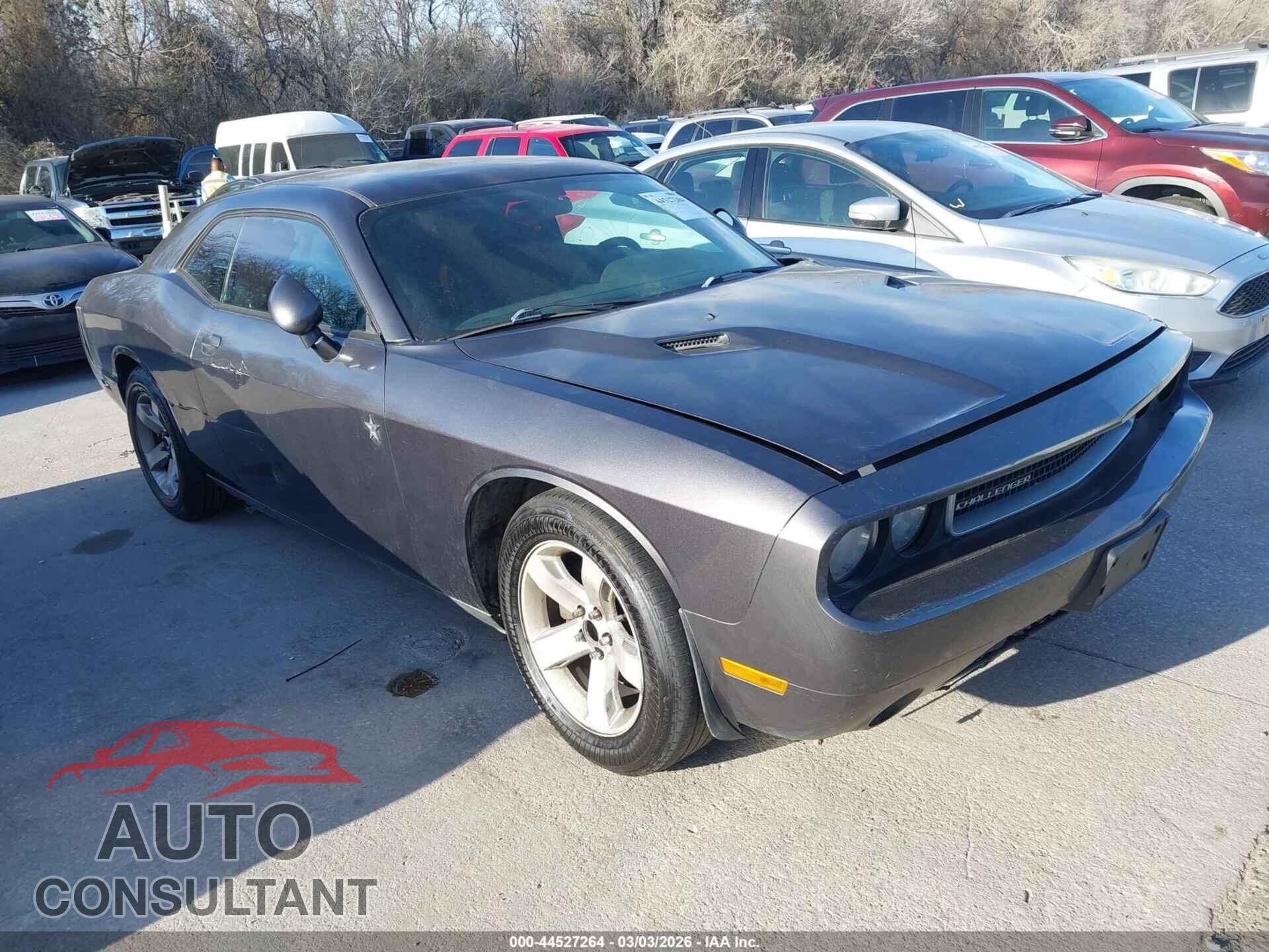DODGE CHALLENGER 2013 - 2C3CDYAG9DH607340